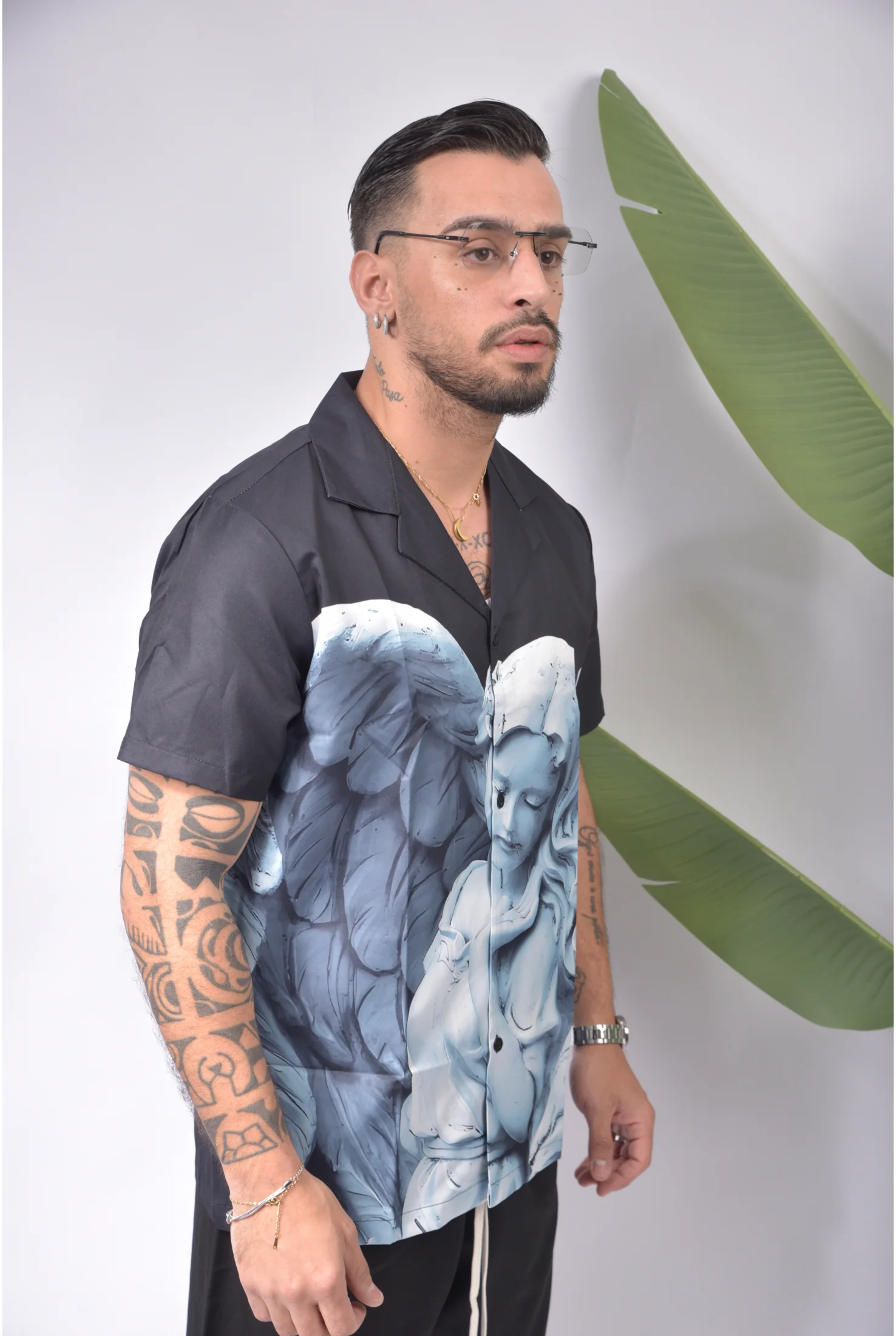 Camicia ANGELS Black - Image 3