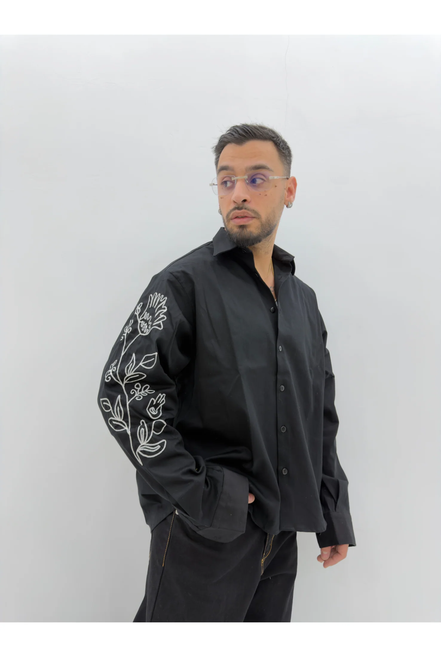 Camicia HASU Ricamo