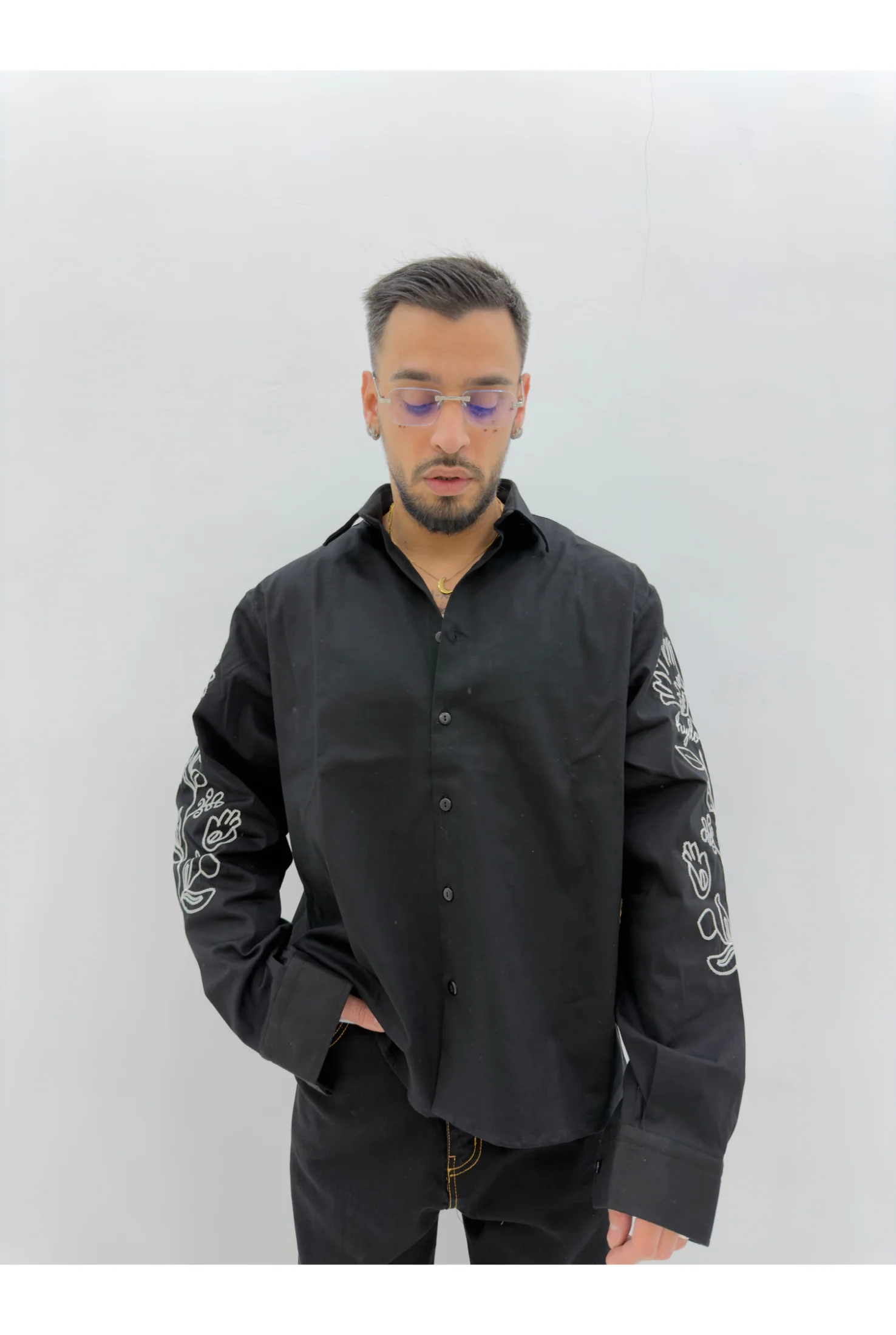 Camicia HASU Ricamo - Image 3