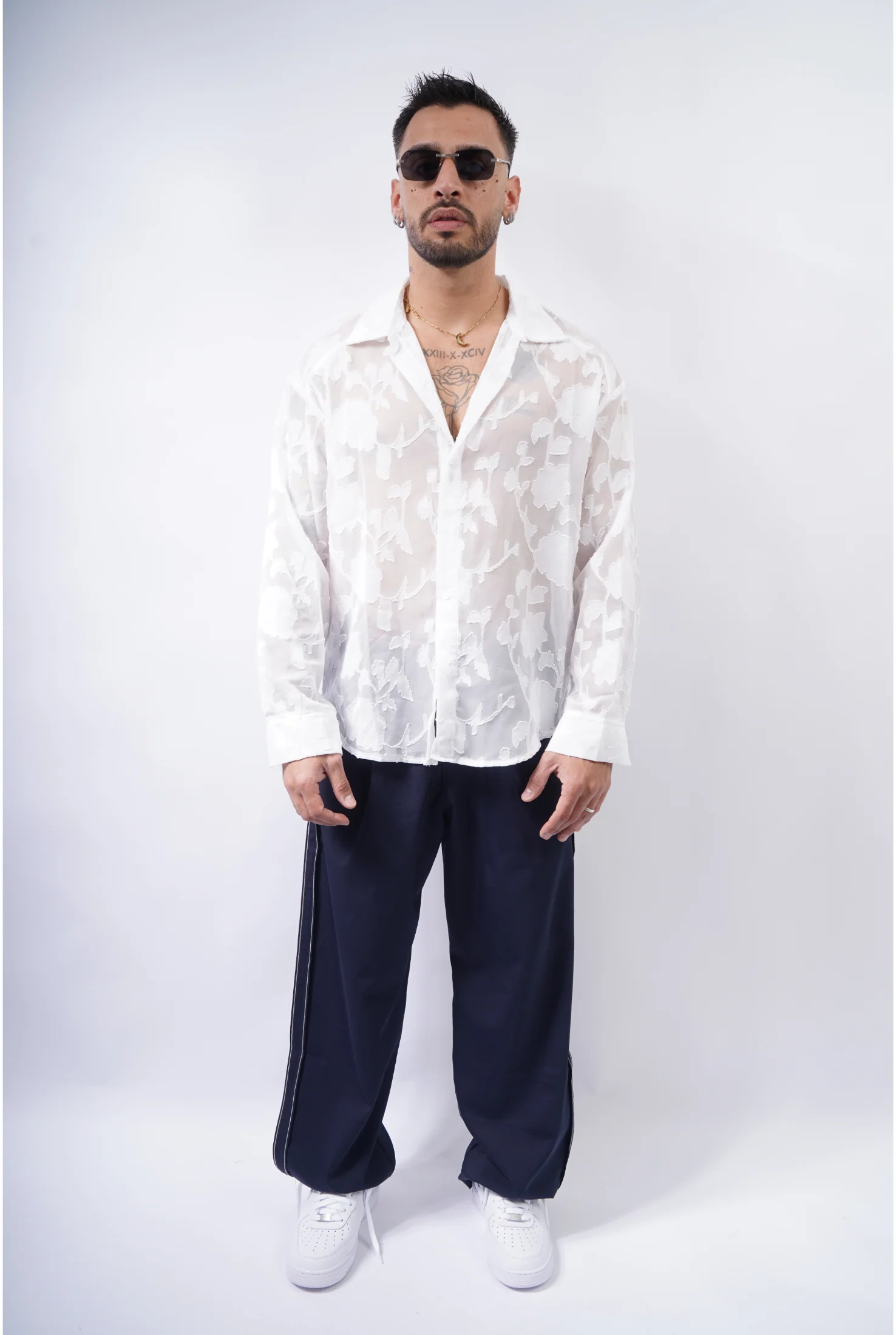 Camicia pizzo SANGALLO - Image 4