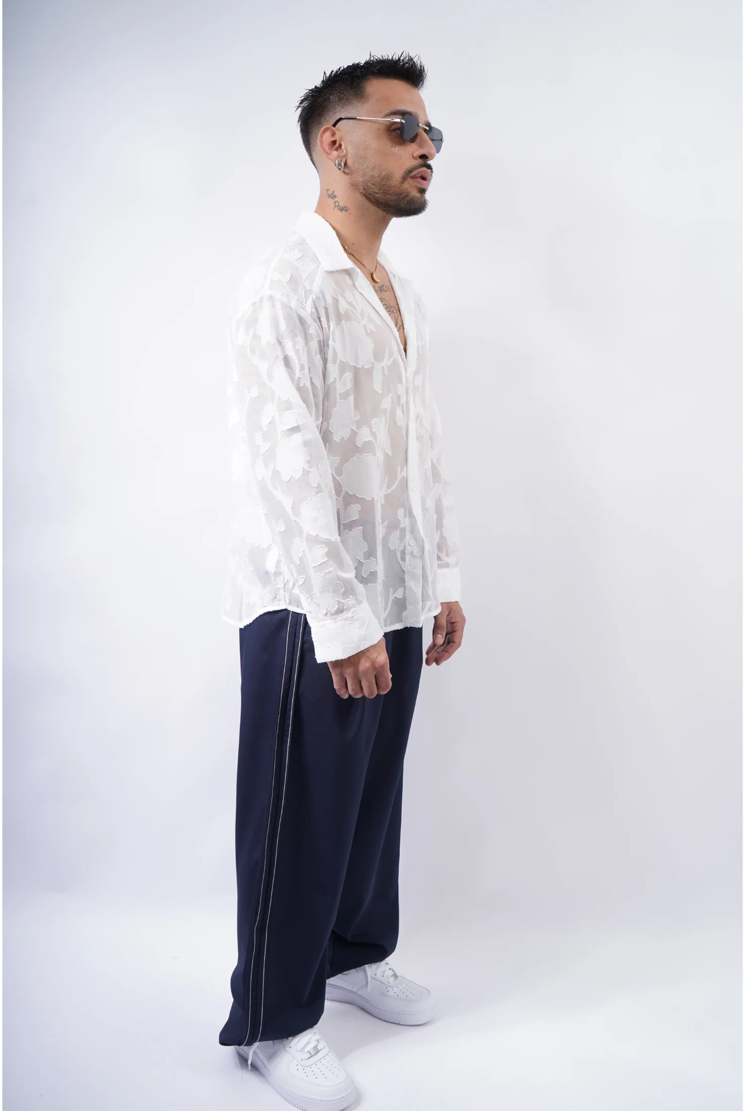 Camicia pizzo SANGALLO - Image 5