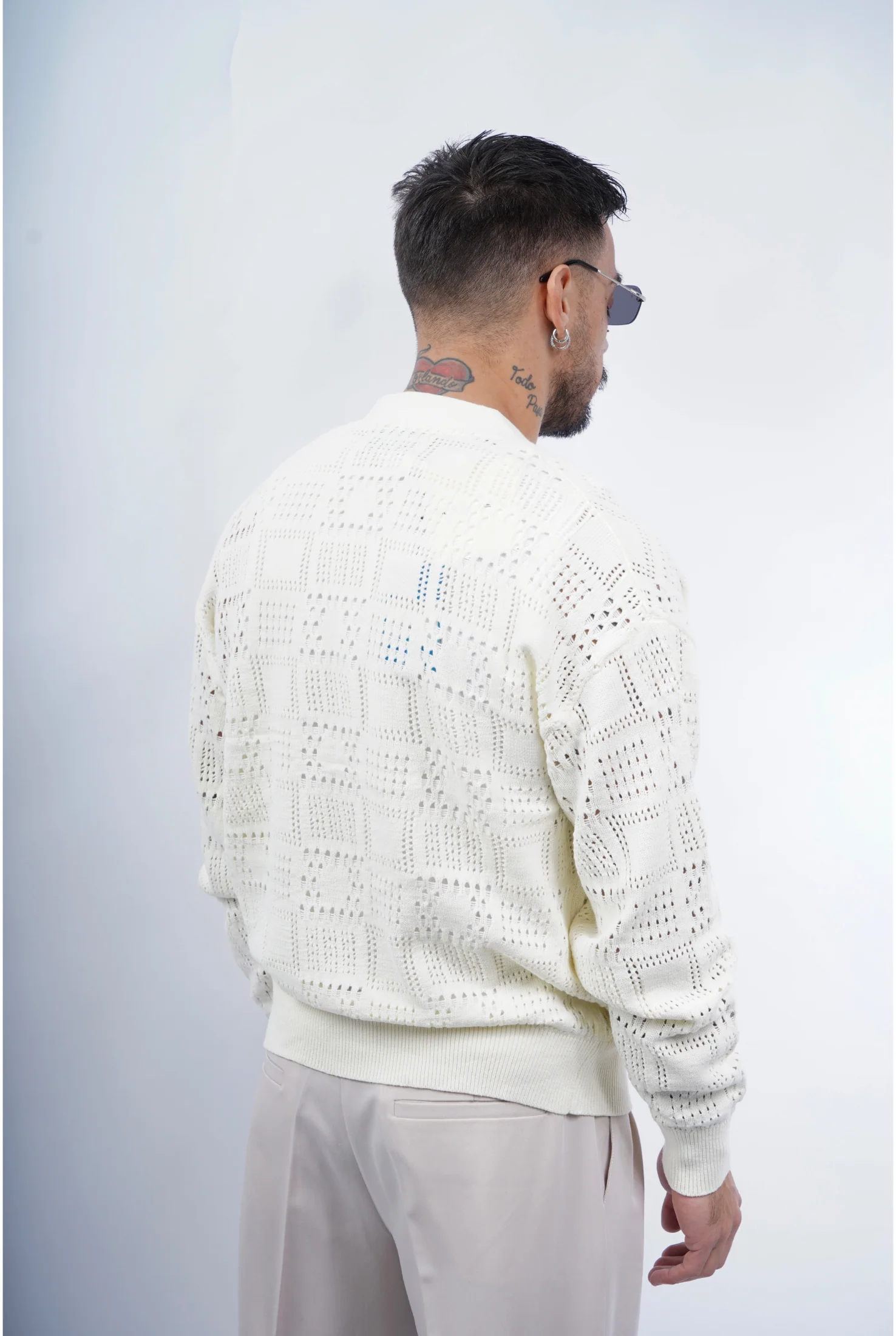 Cardigan in filo 86004 ( vari colori) - Image 5