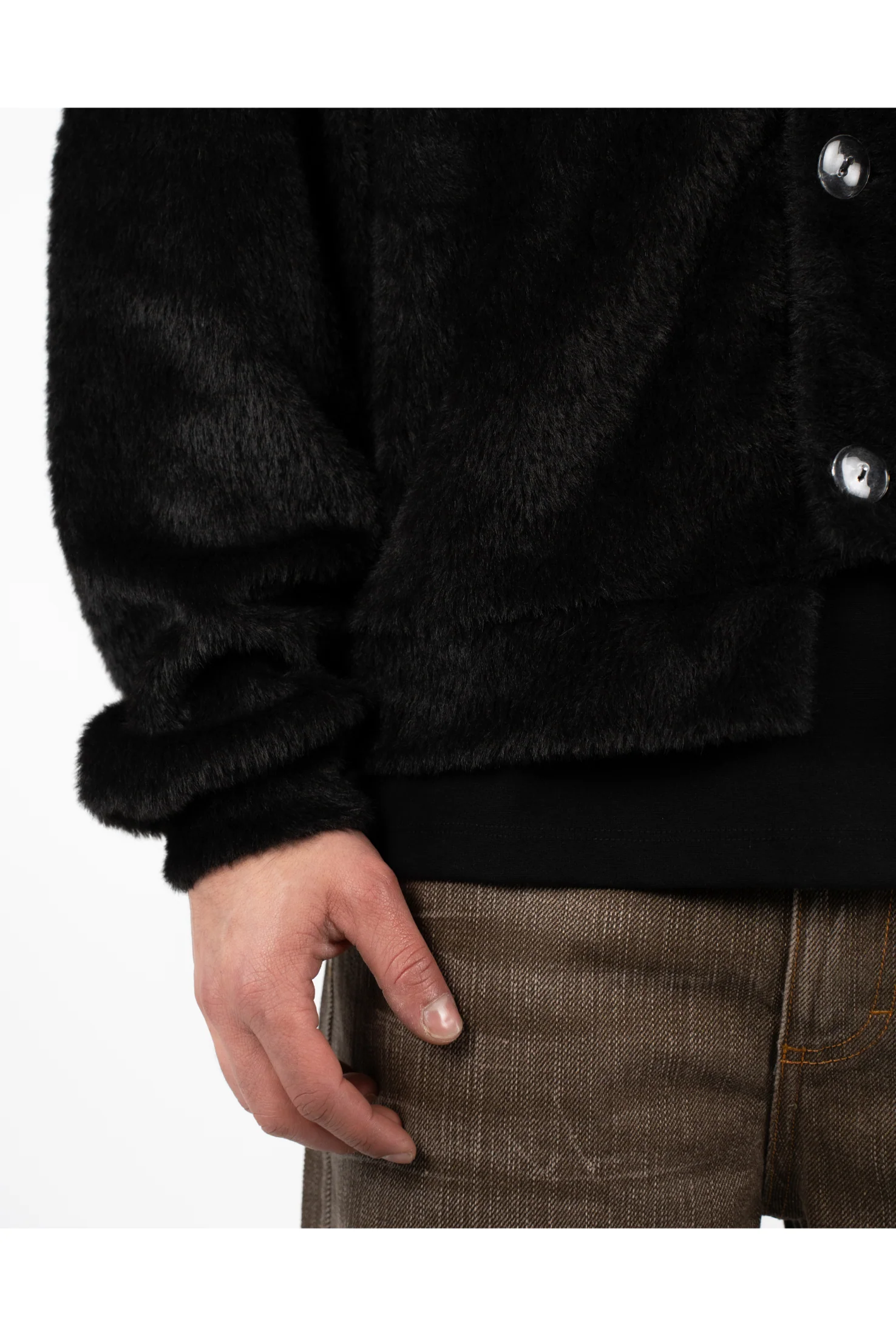 Cardigan jacket SEASONLESS fur - Image 8