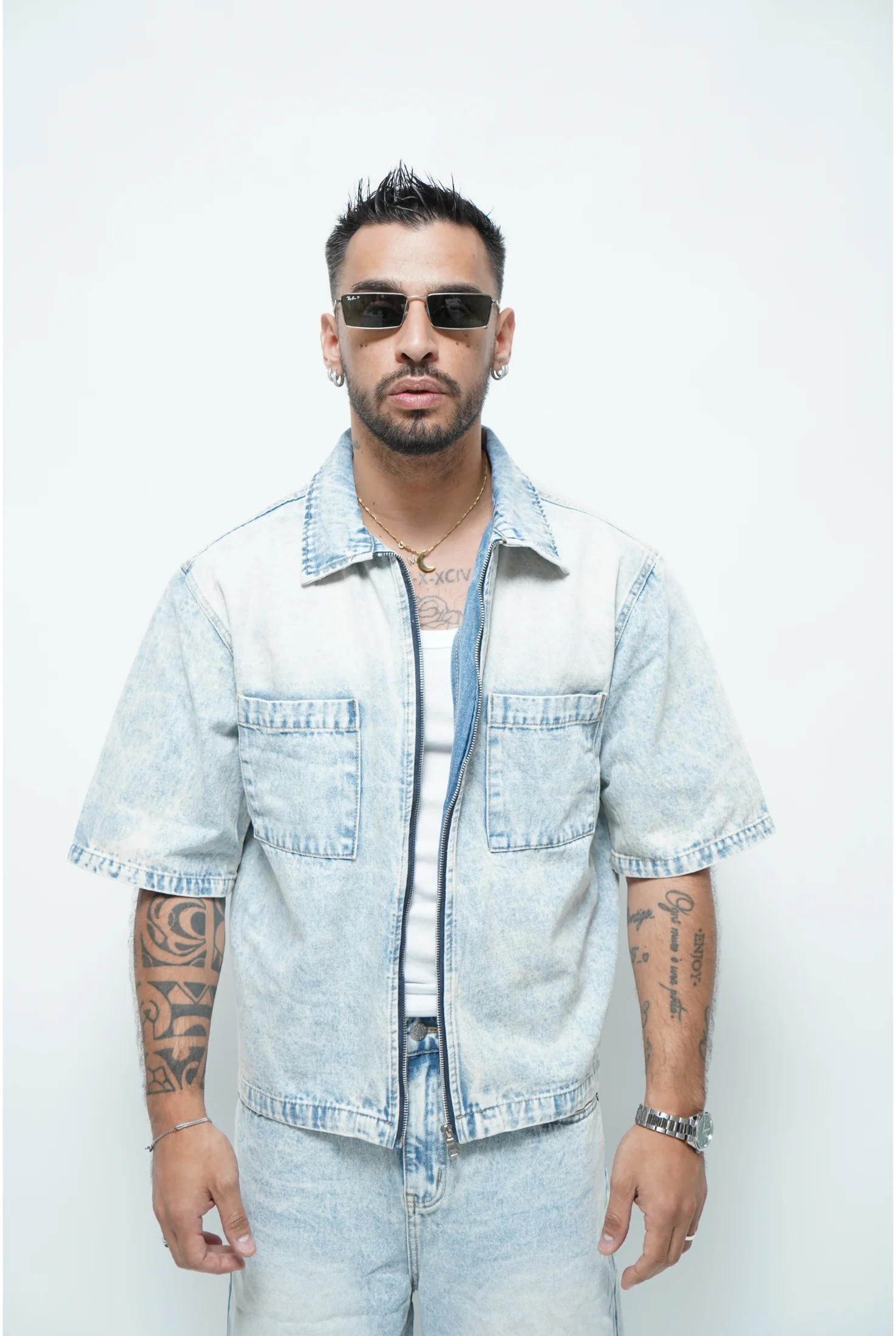 Coordinato denim AD8276 - Image 2