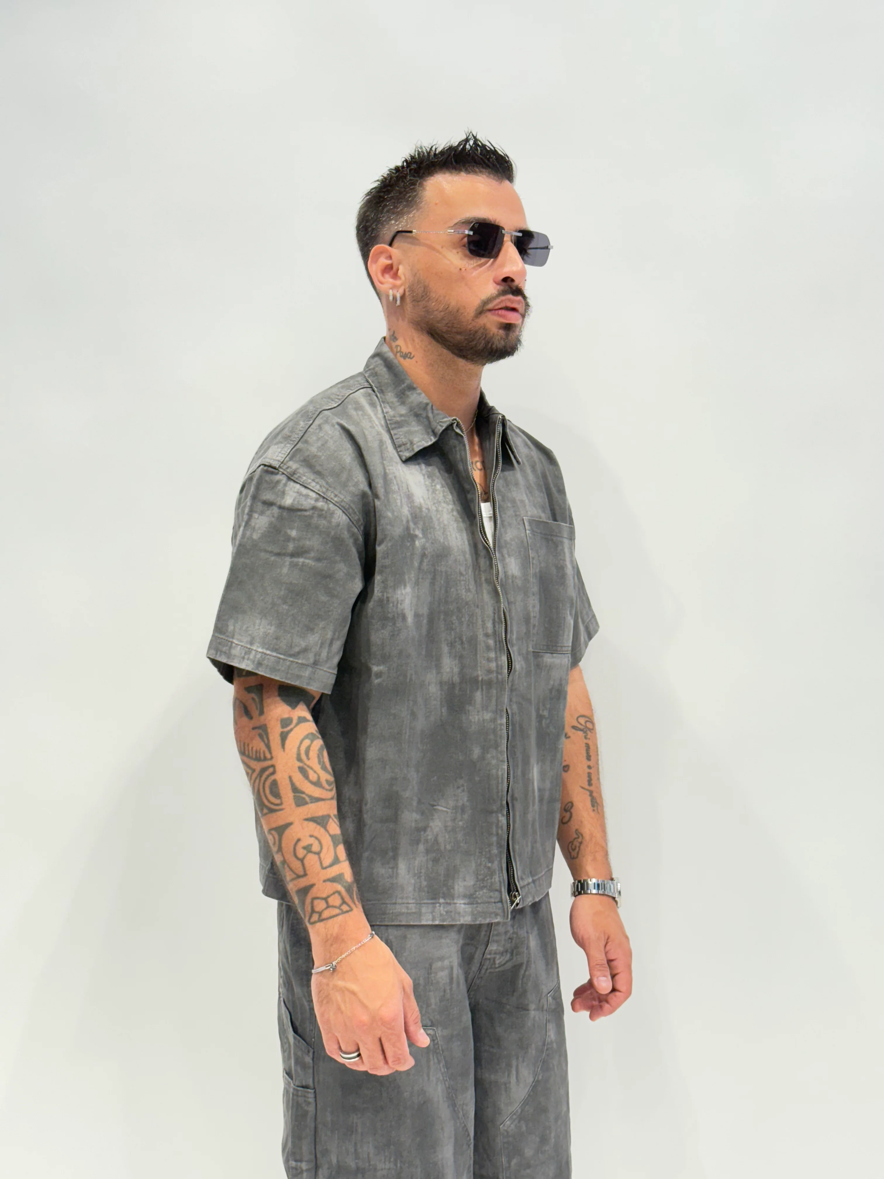 Coordinato denim sfumato zz60 - Image 11