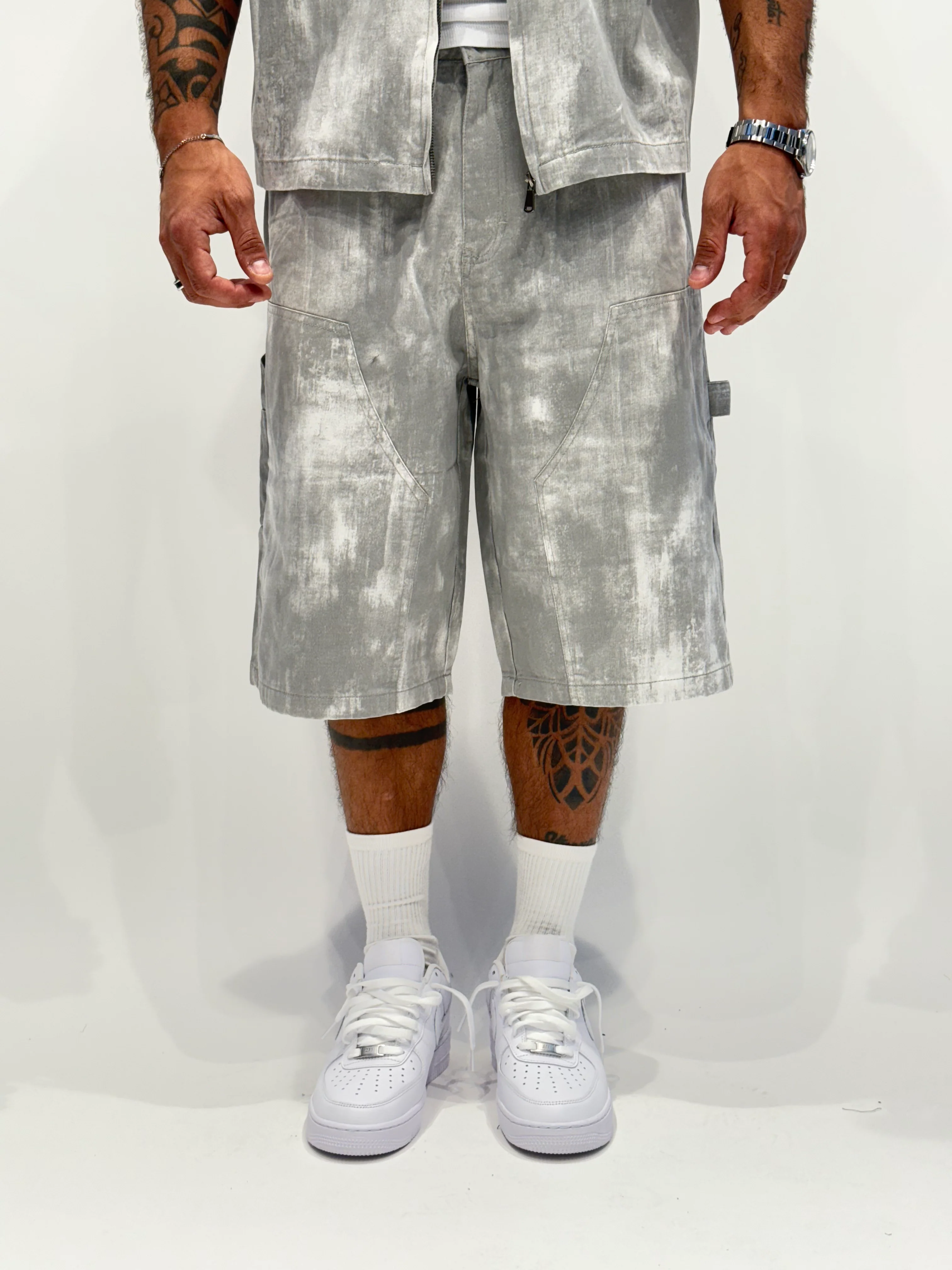 Coordinato denim sfumato zz60 - Image 4