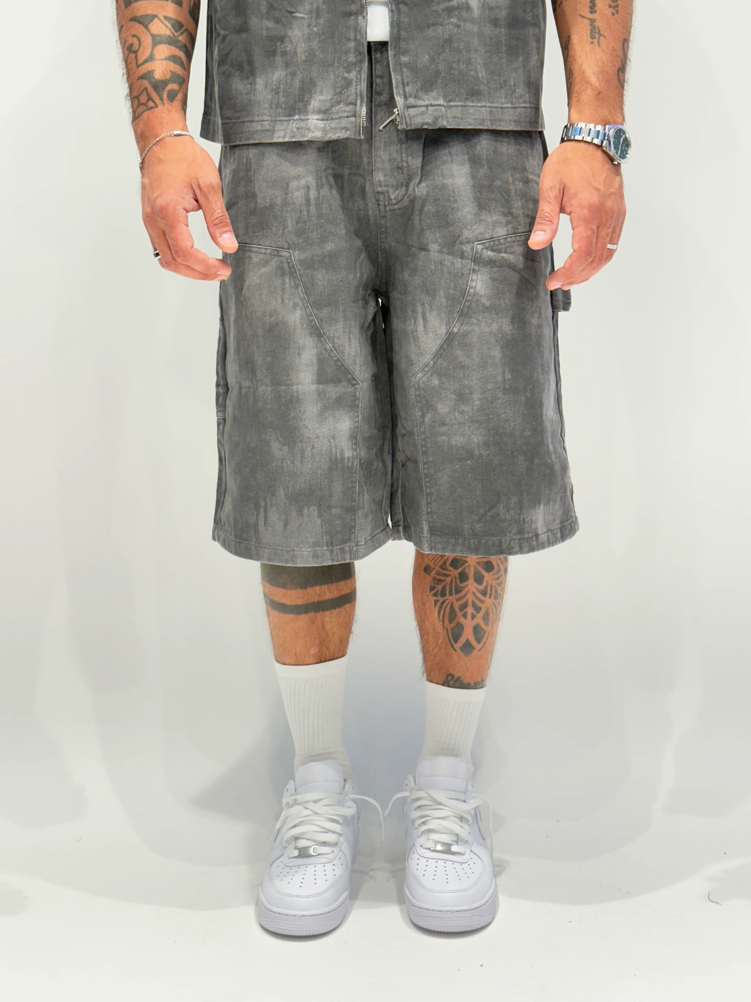 Coordinato denim sfumato zz60 - Image 6