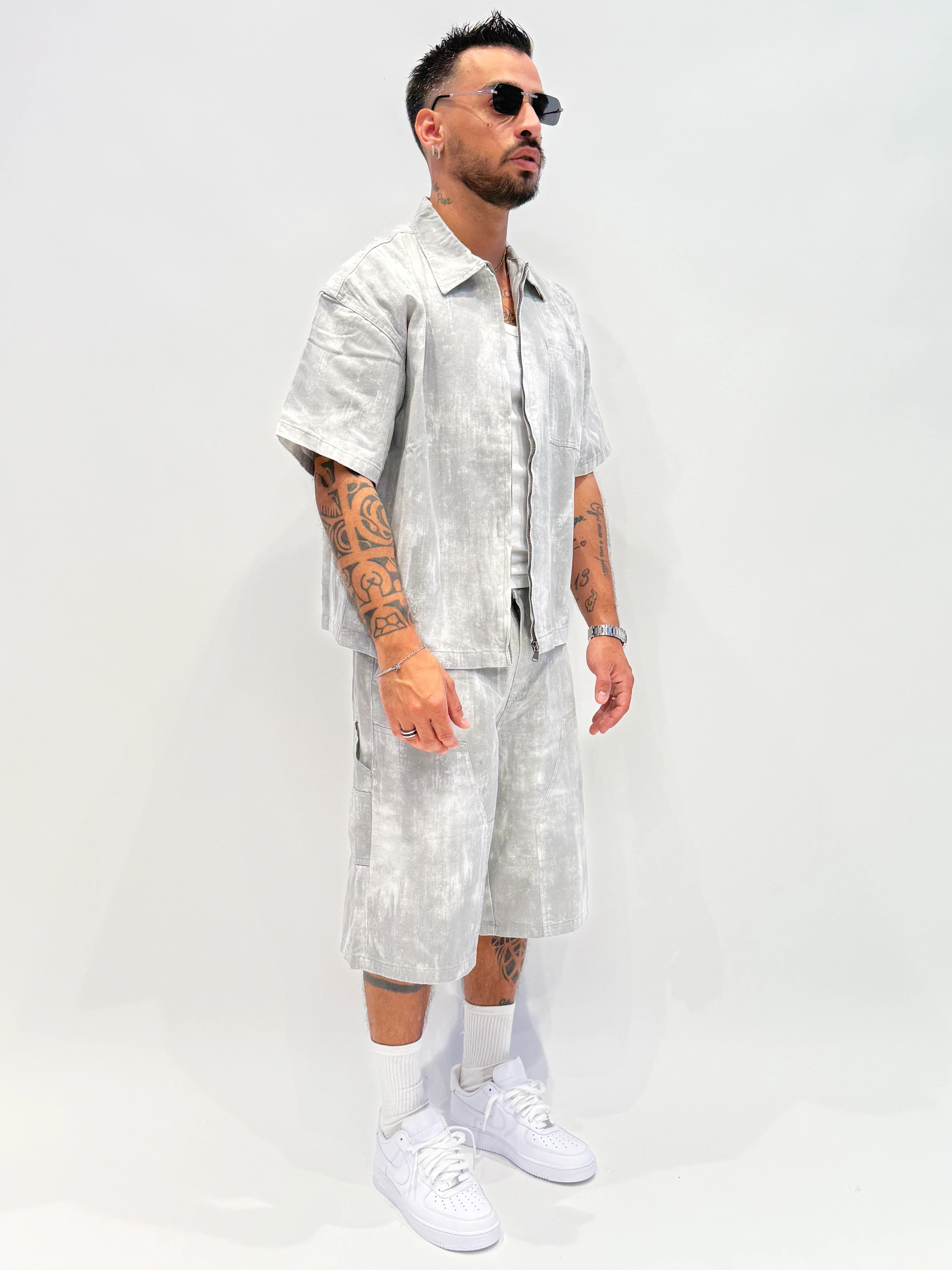 Coordinato denim sfumato zz60 - Image 7