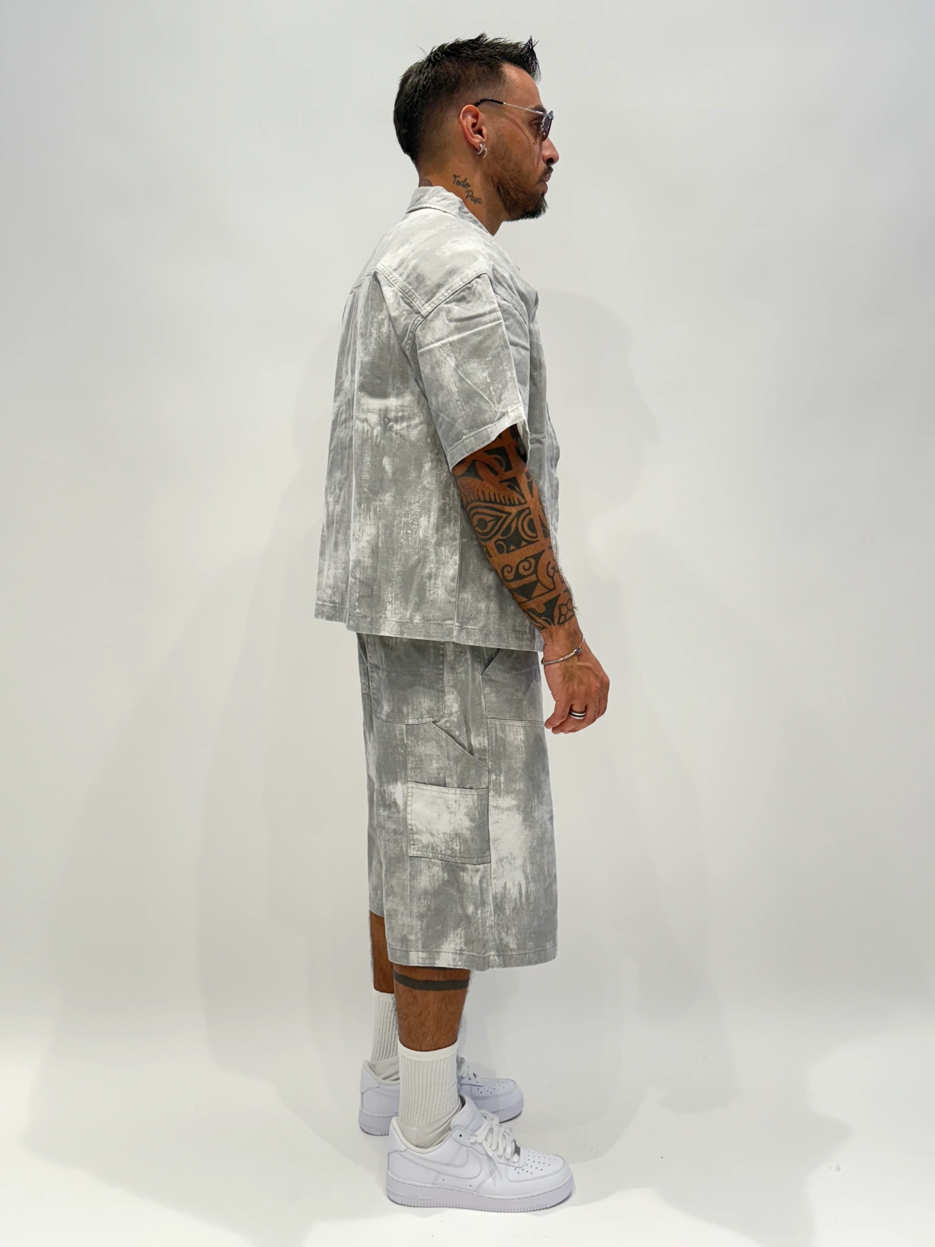 Coordinato denim sfumato zz60 - Image 9