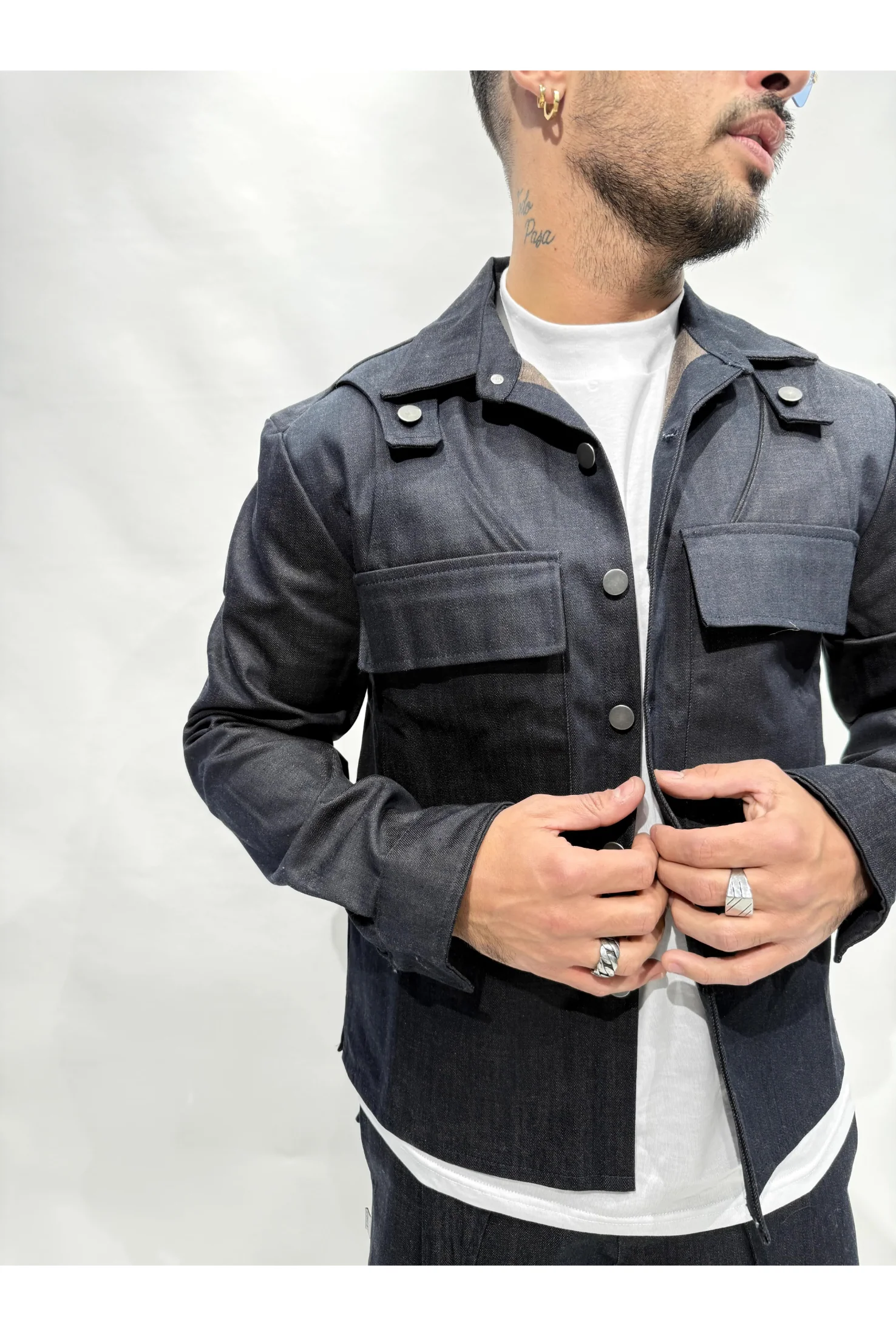 Coordinato FEAR OF LOVE denim - Image 9