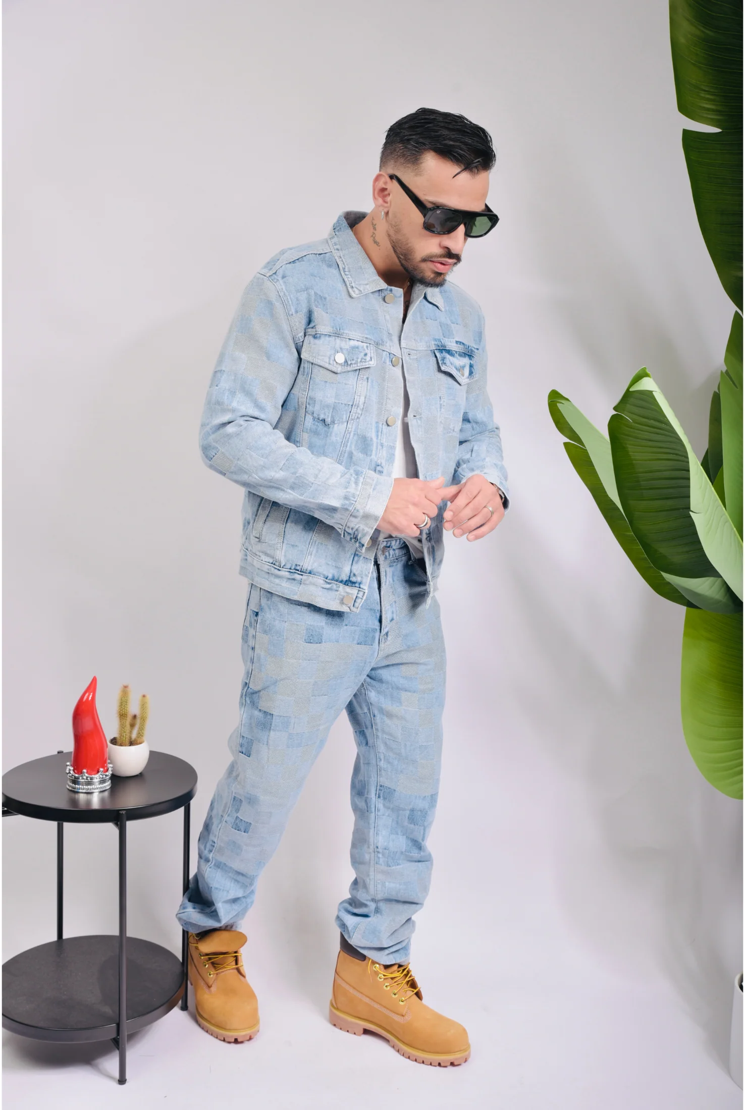Coordinato scacchi Blue - Image 7