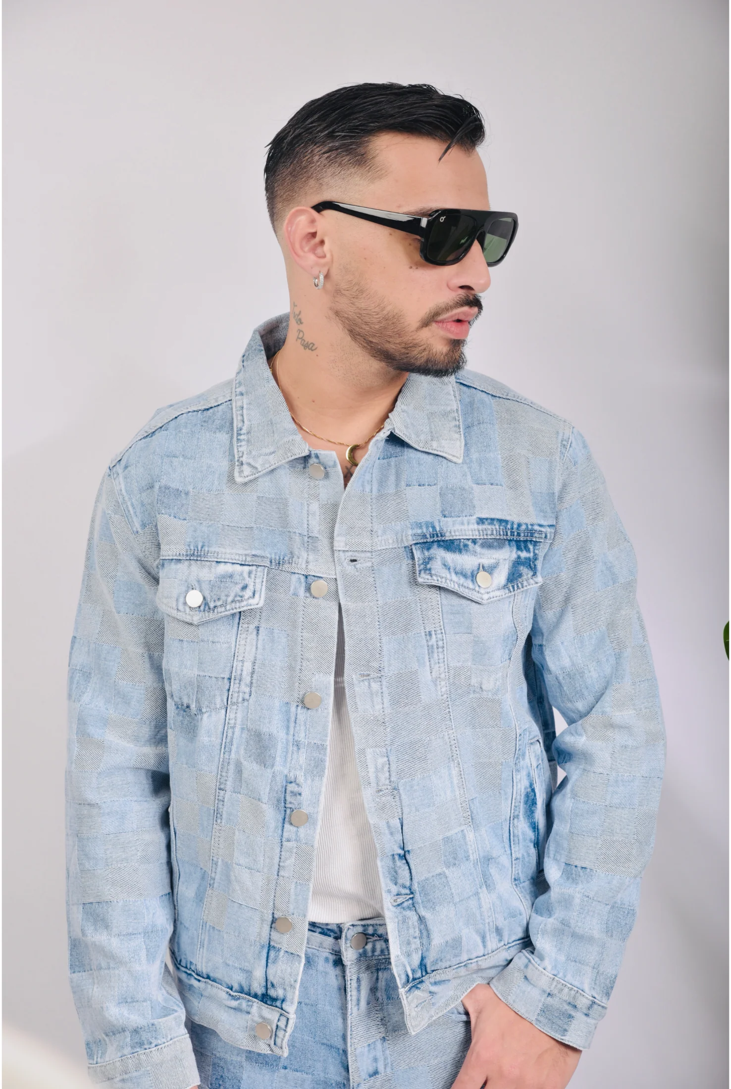 Coordinato scacchi Blue - Image 8