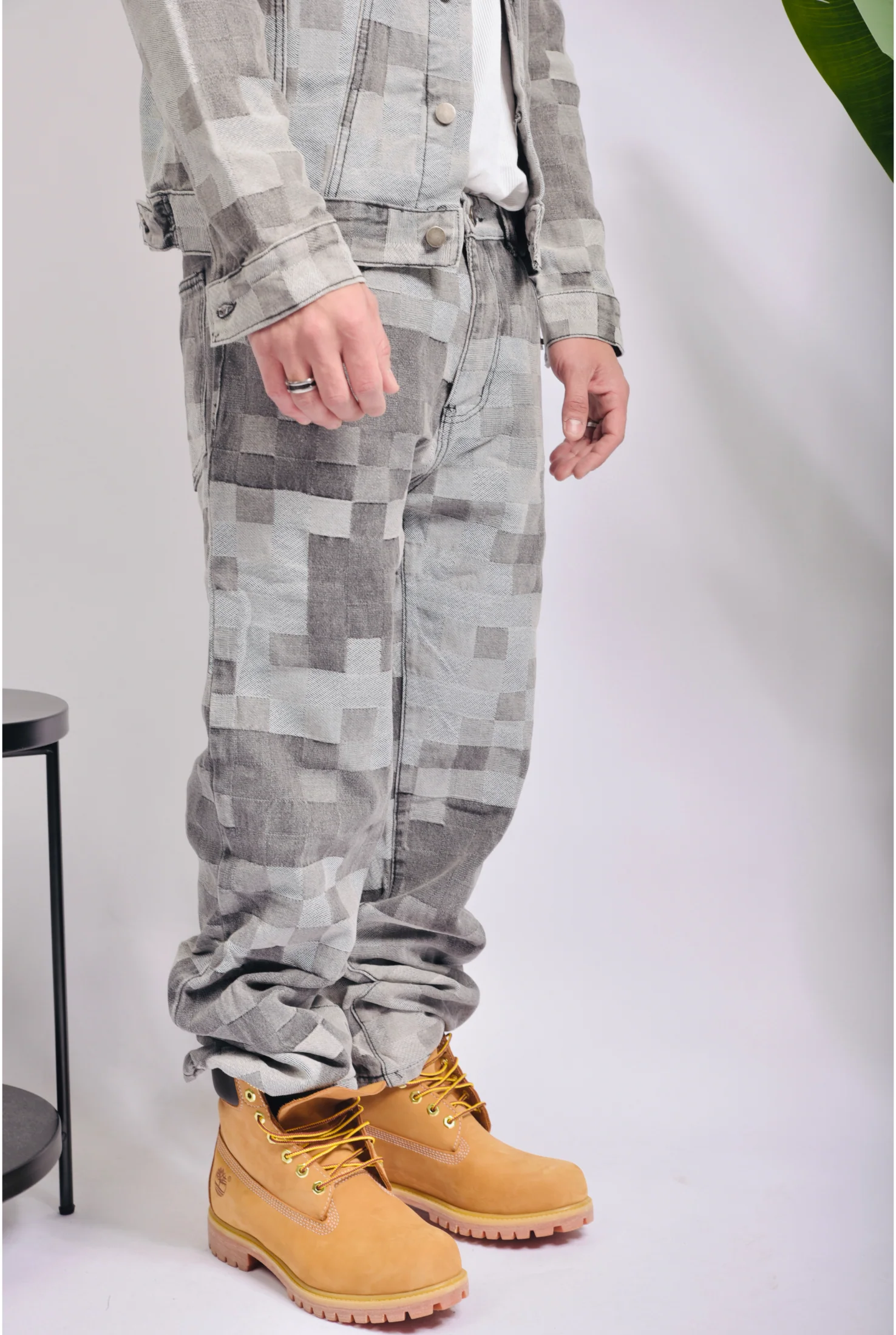 Coordinato scacchi grey - Image 3