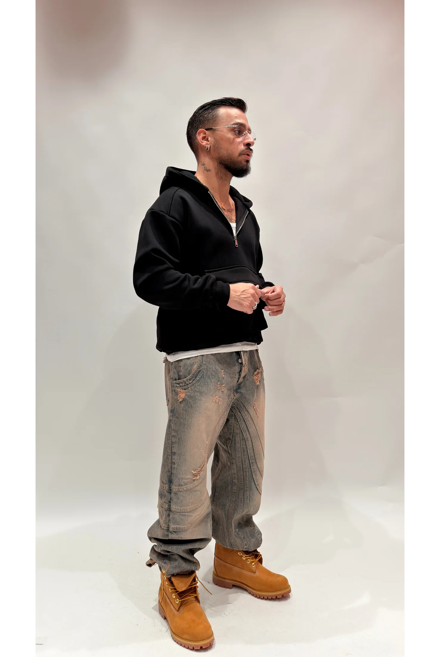 Felpa BEMOOD zip - Image 2