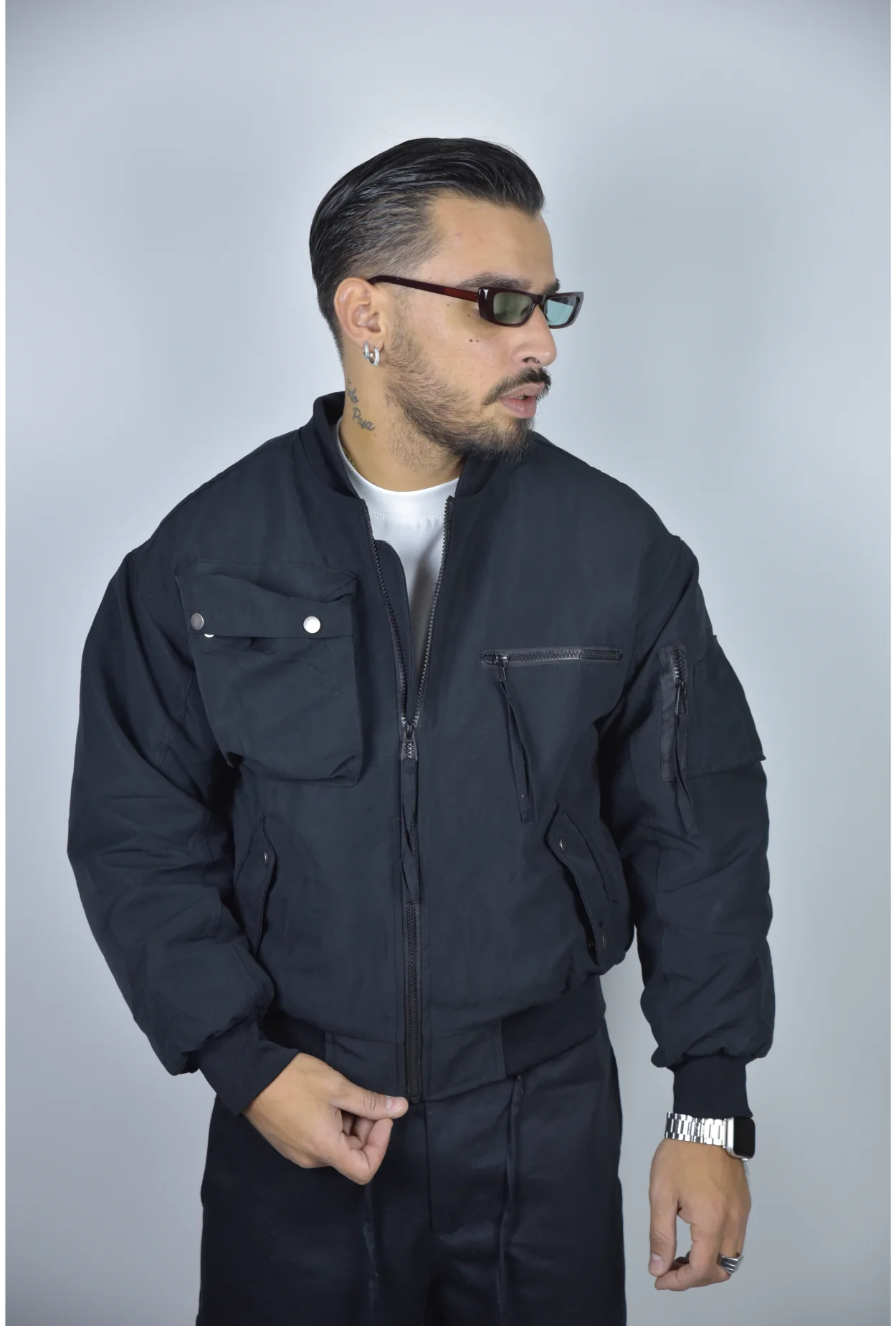 Giubbotto Jacket POCKET BLACK - Image 2