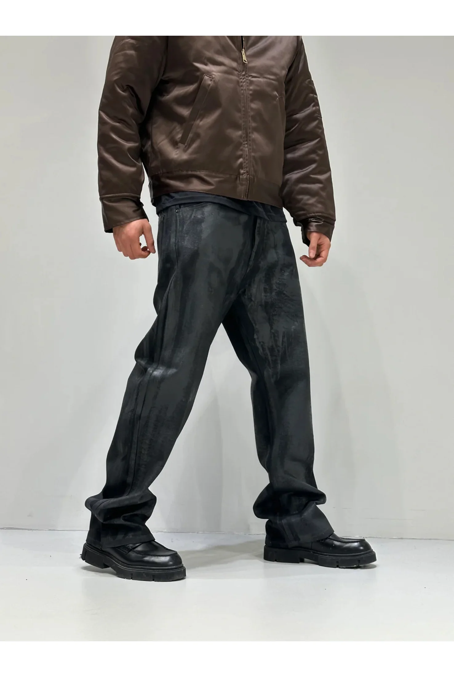 Jeans  baggy PASSION spalmato - Image 6