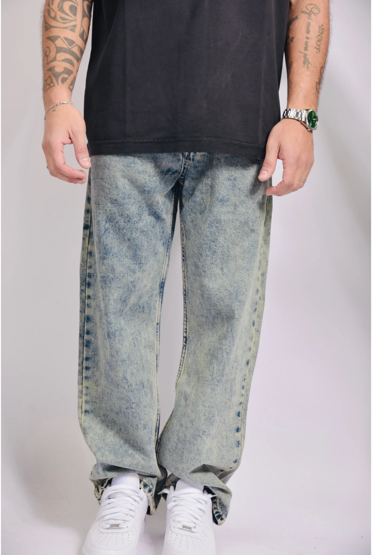Jeans baggy sabbiato jk2724 - Image 2