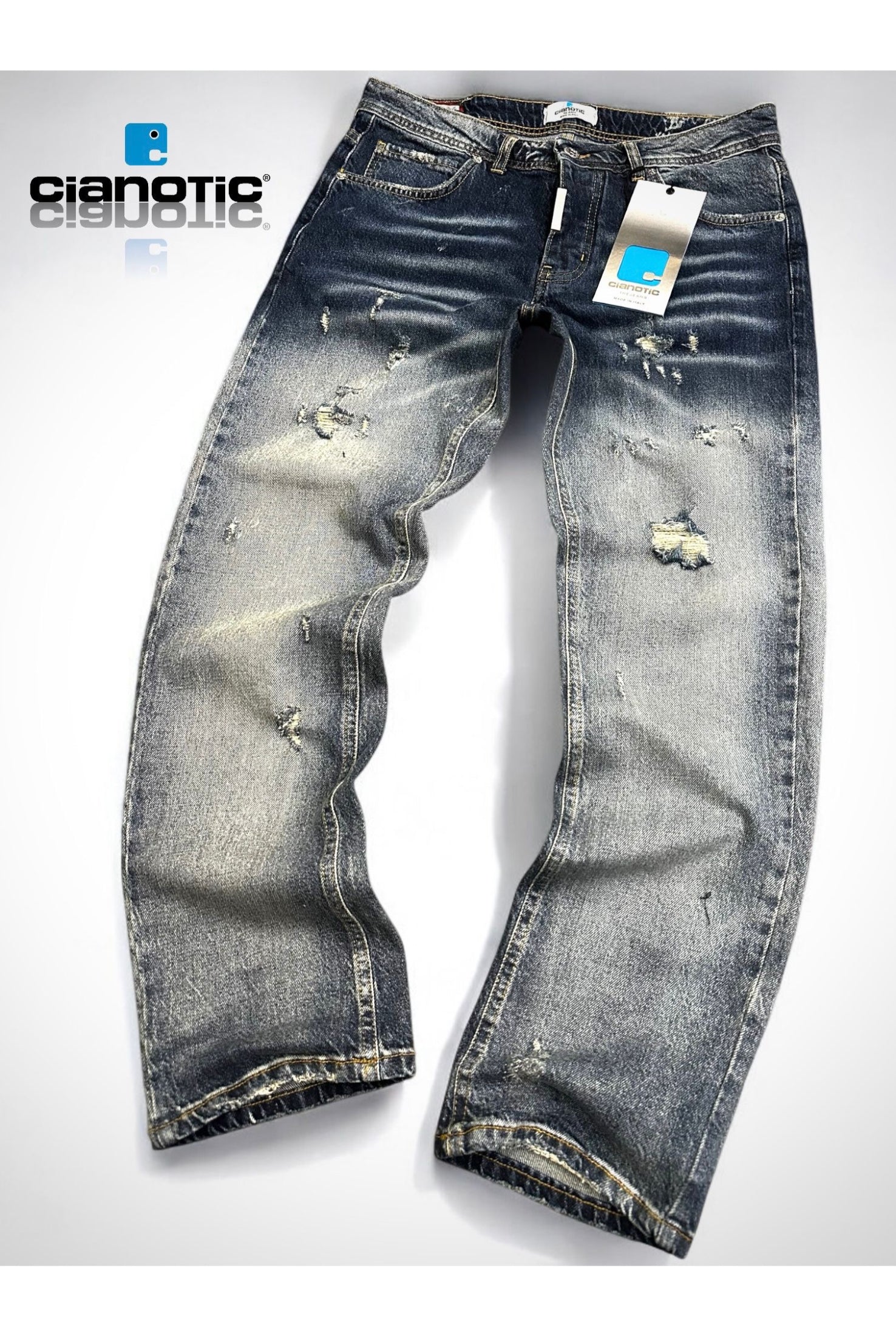 Jeans CIANOTIC stright fit PANAMA - Image 3