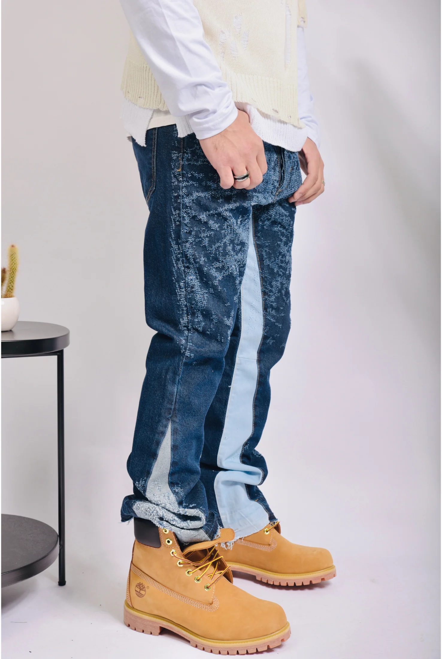 Jeans CIANOTIC Flare Tony rts blue