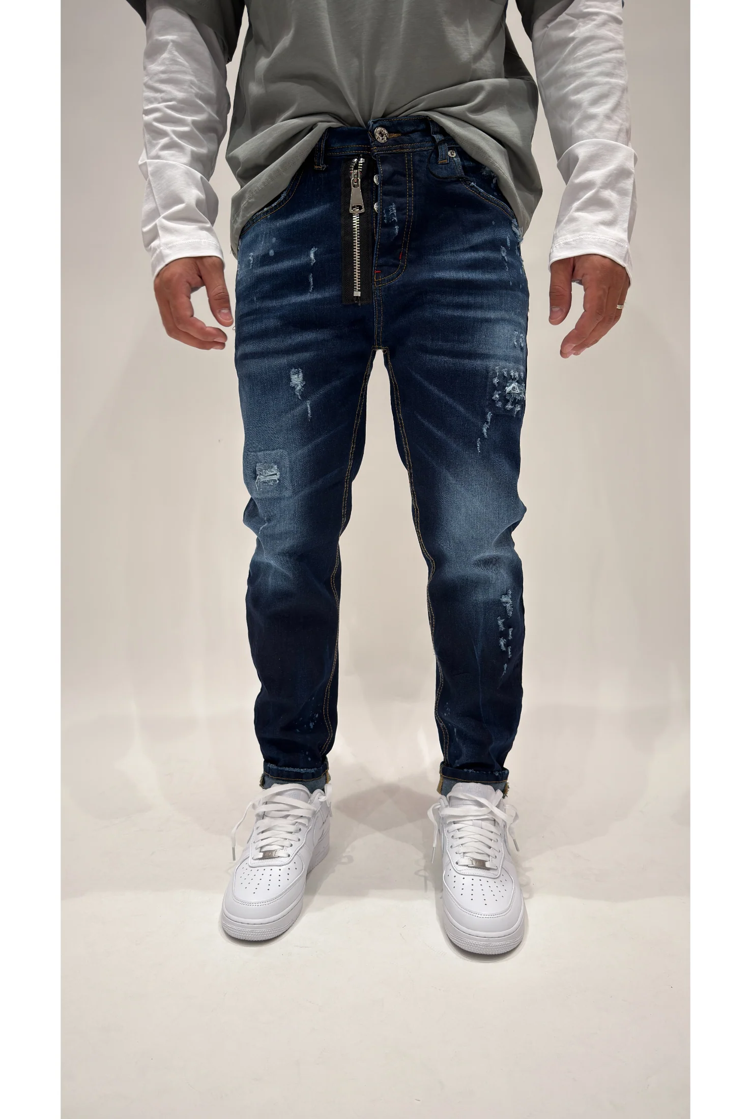 Jeans CIANOTIC night base blue