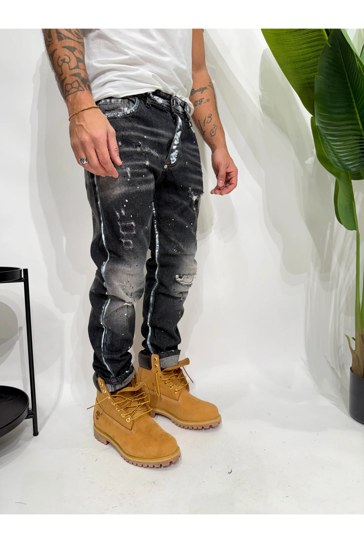 Jeans CIANOTIC regular fit DZ2 black - Image 3