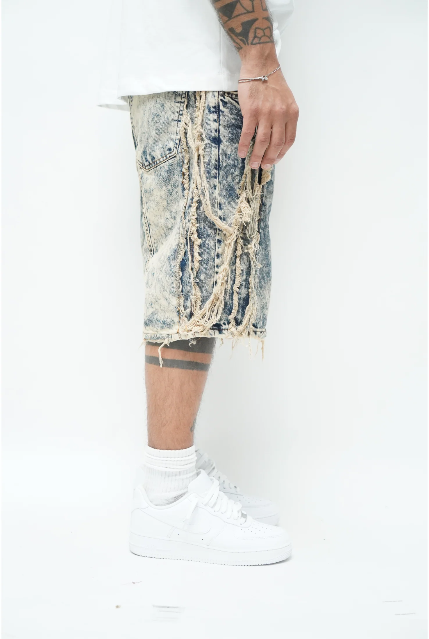 Jeans CIANOTIC short 354 Blu - Image 3