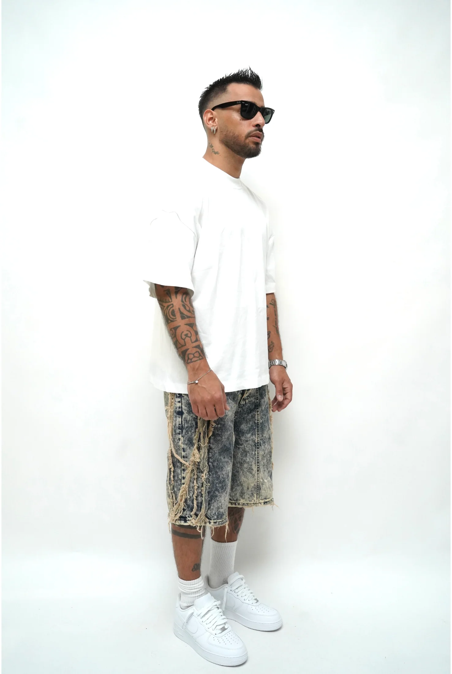 Jeans CIANOTIC short 354 Blu - Image 5