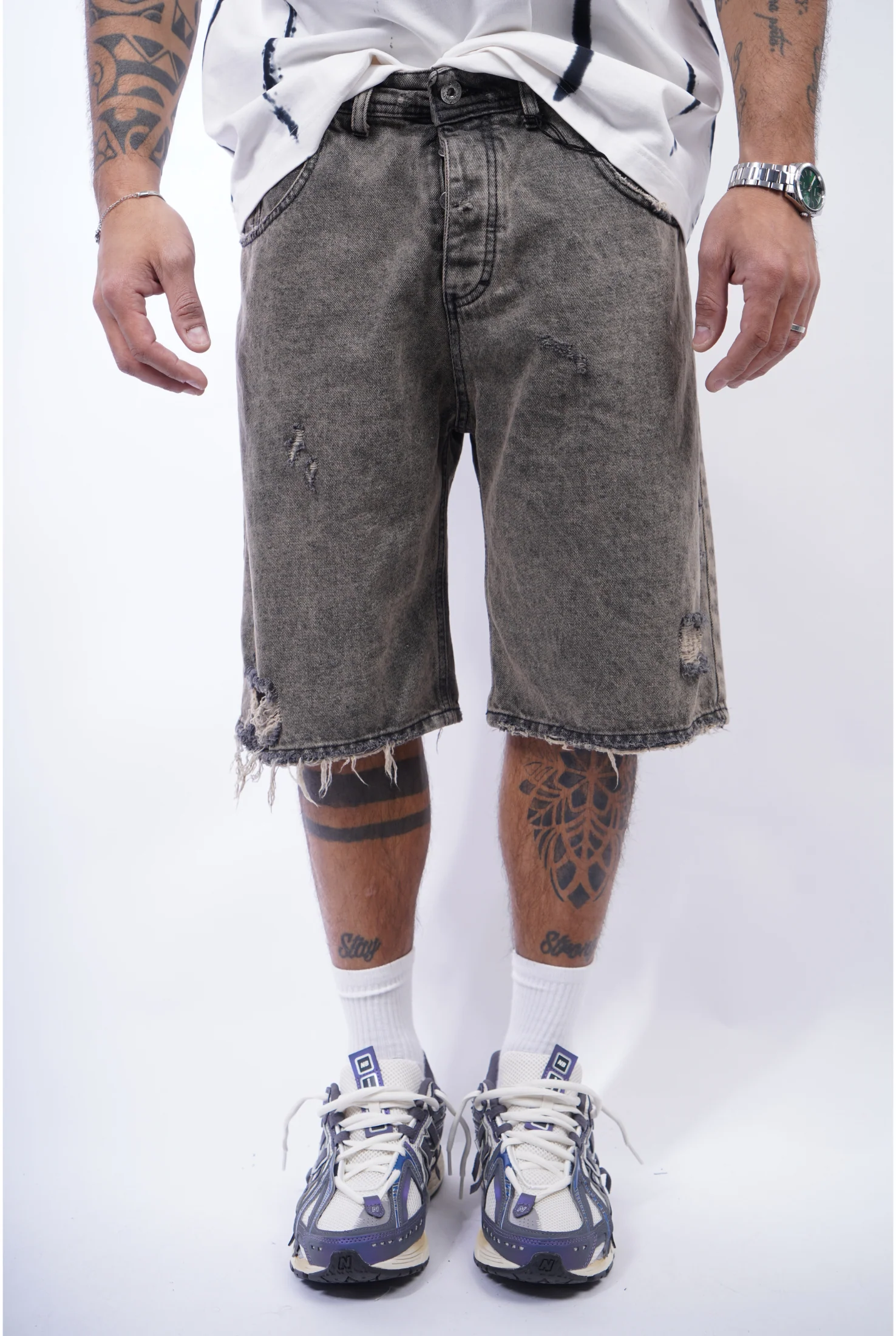 Jeans CIANOTIC short MS01 black