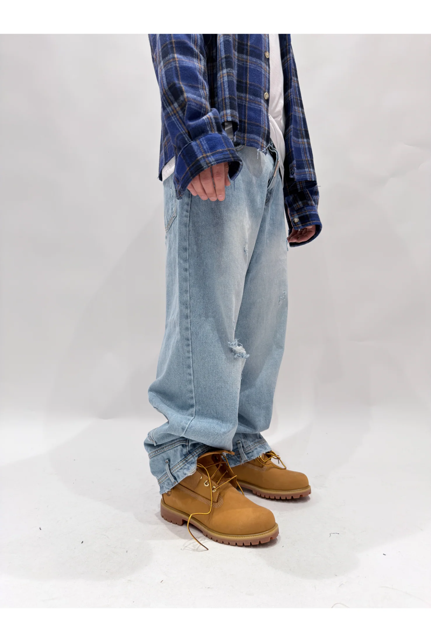 Jeans CIANOTIC Super baggy 401 chiaro