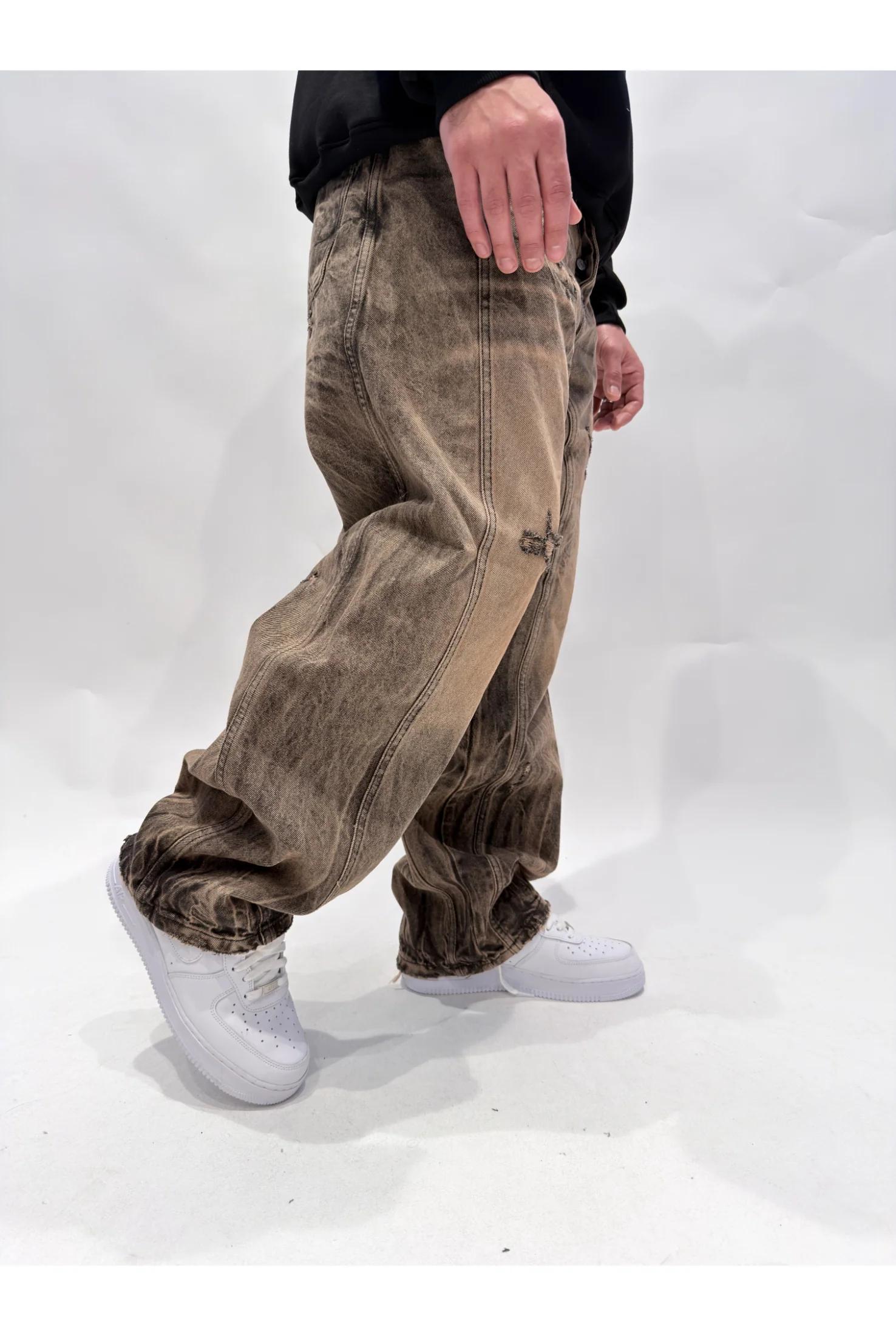 Jeans CIANOTIC super baggy 402 sabbiato - Image 3