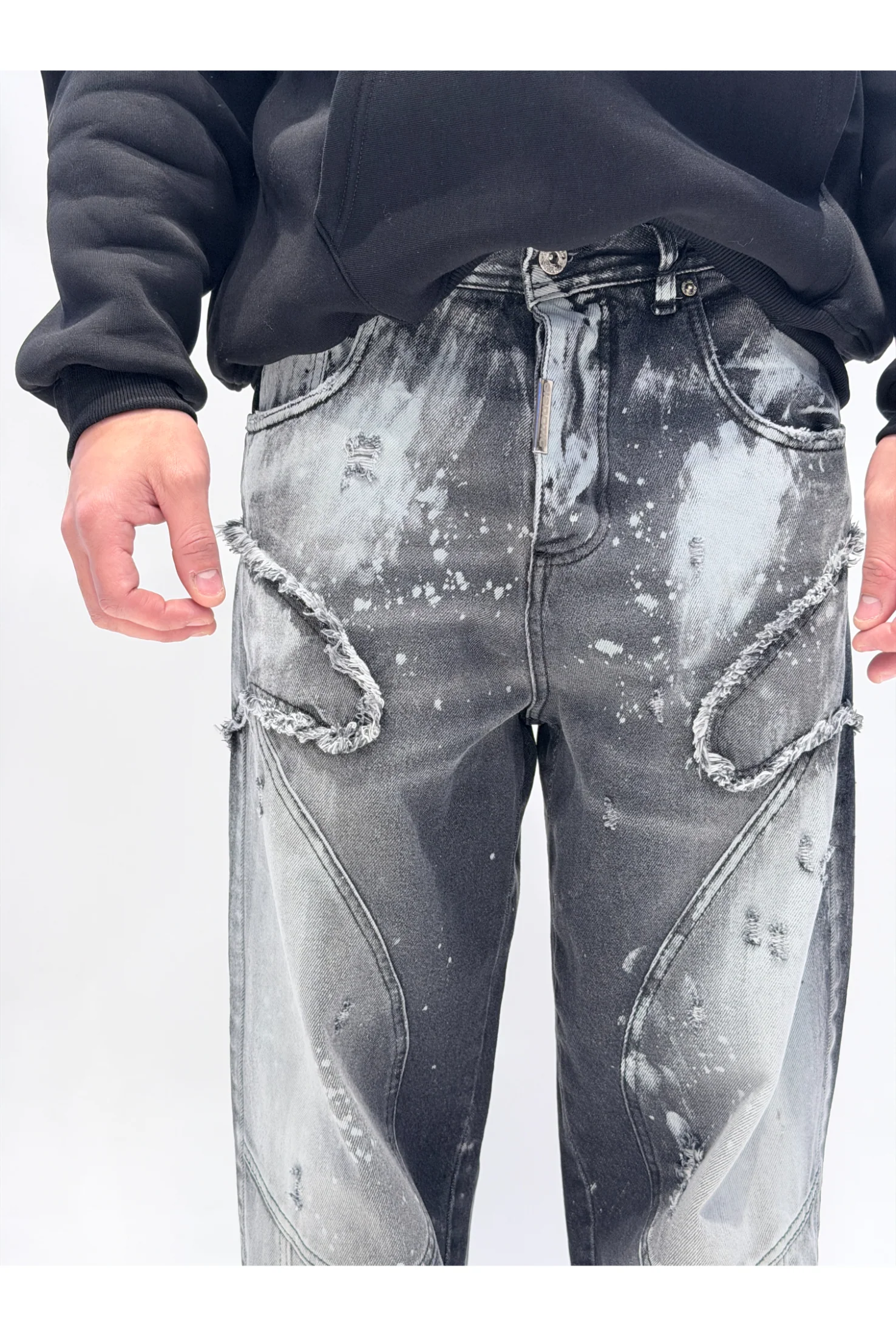 Jeans CIANOTIC super baggy 425 black - Image 4
