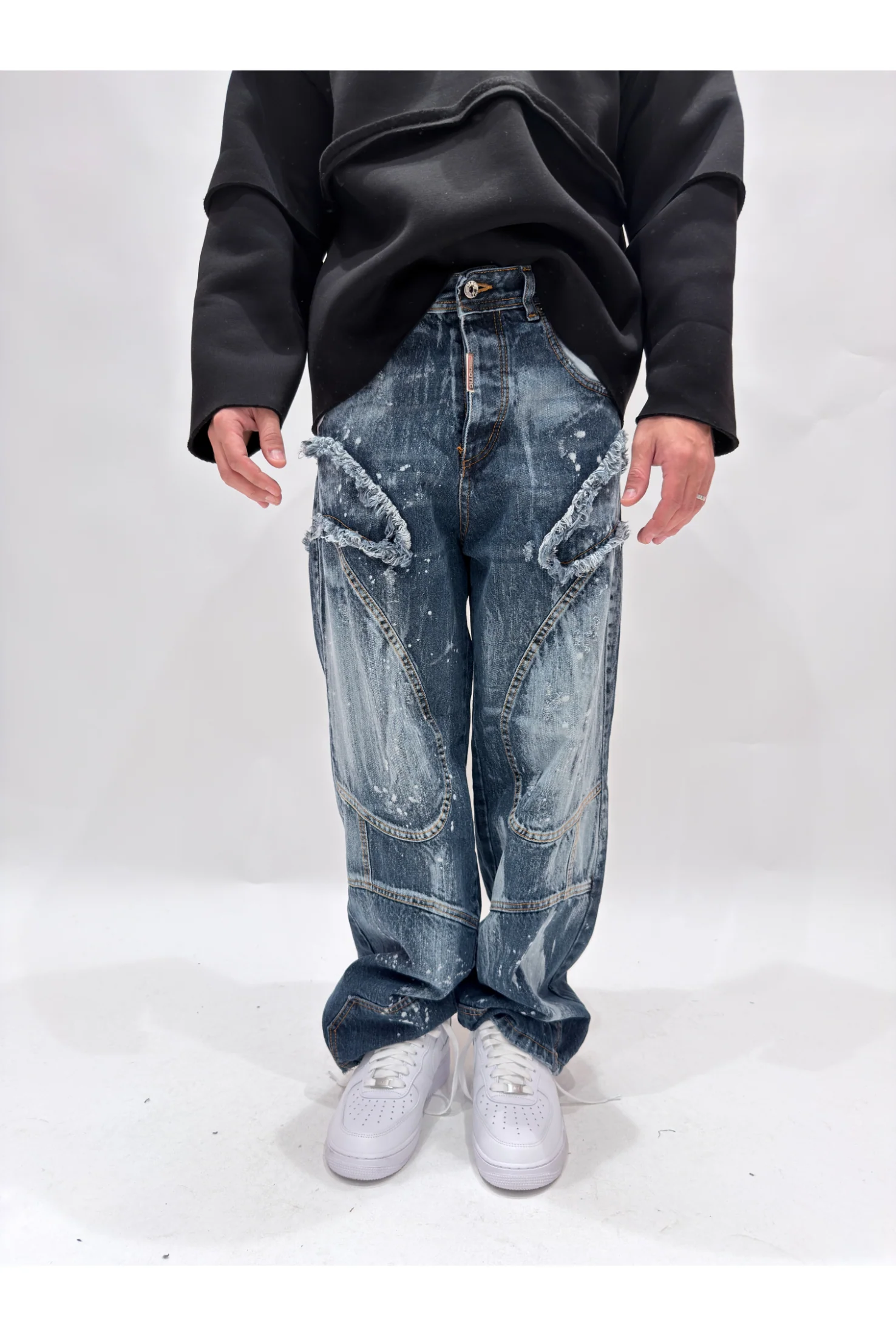 Jeans CIANOTIC super baggy MR425 Blue - Image 2