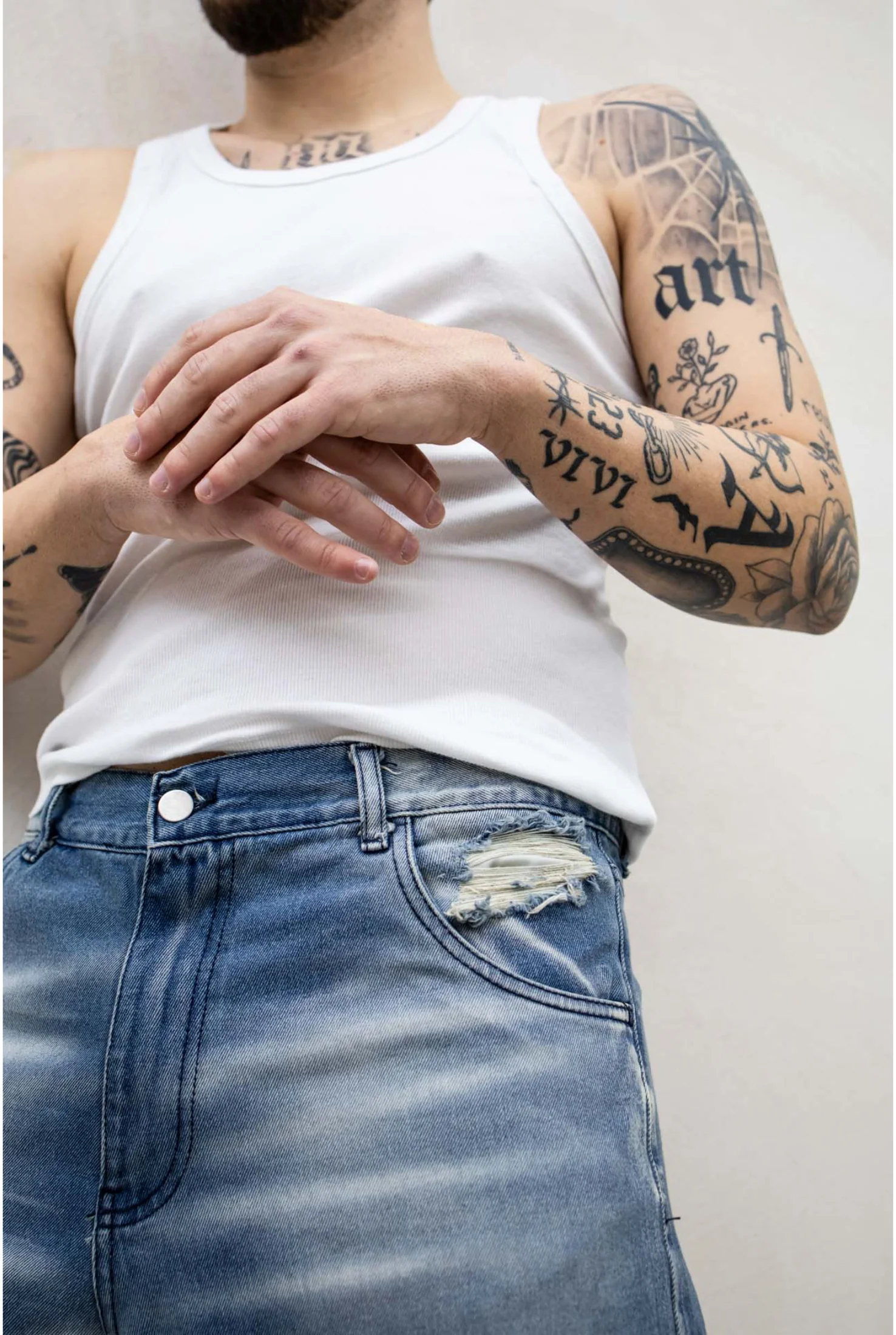 Jeans PRESENT DAY Destroy - Image 2
