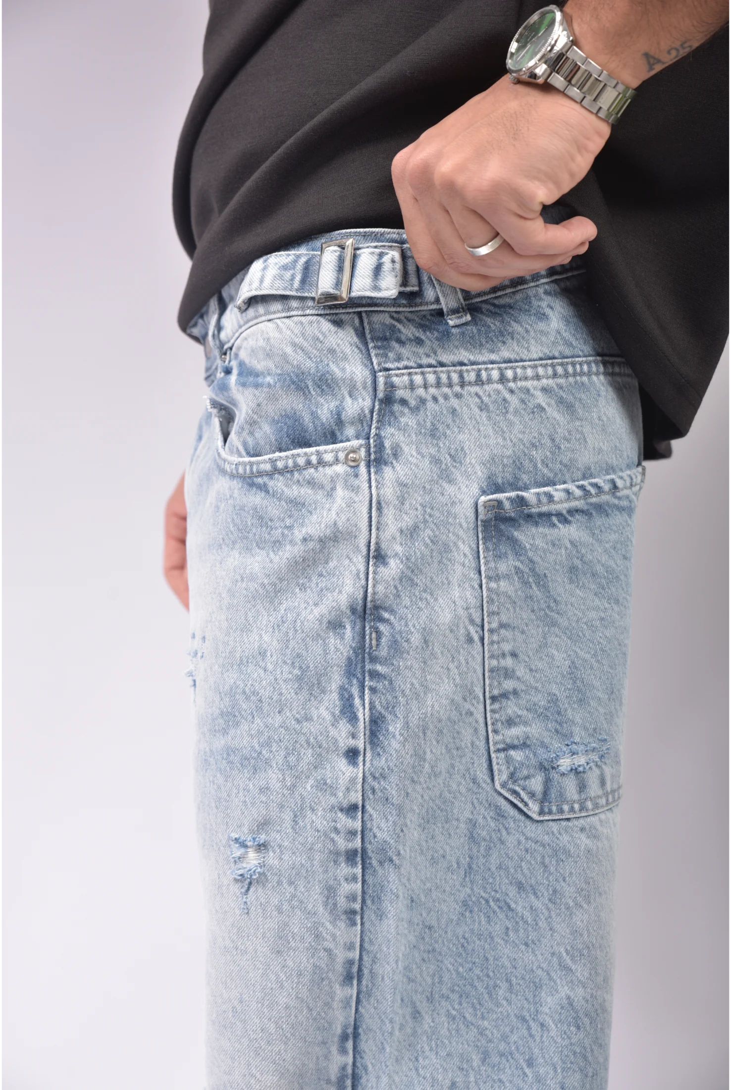 Jeans SEASONLESS Mickey Light Blue - Image 5