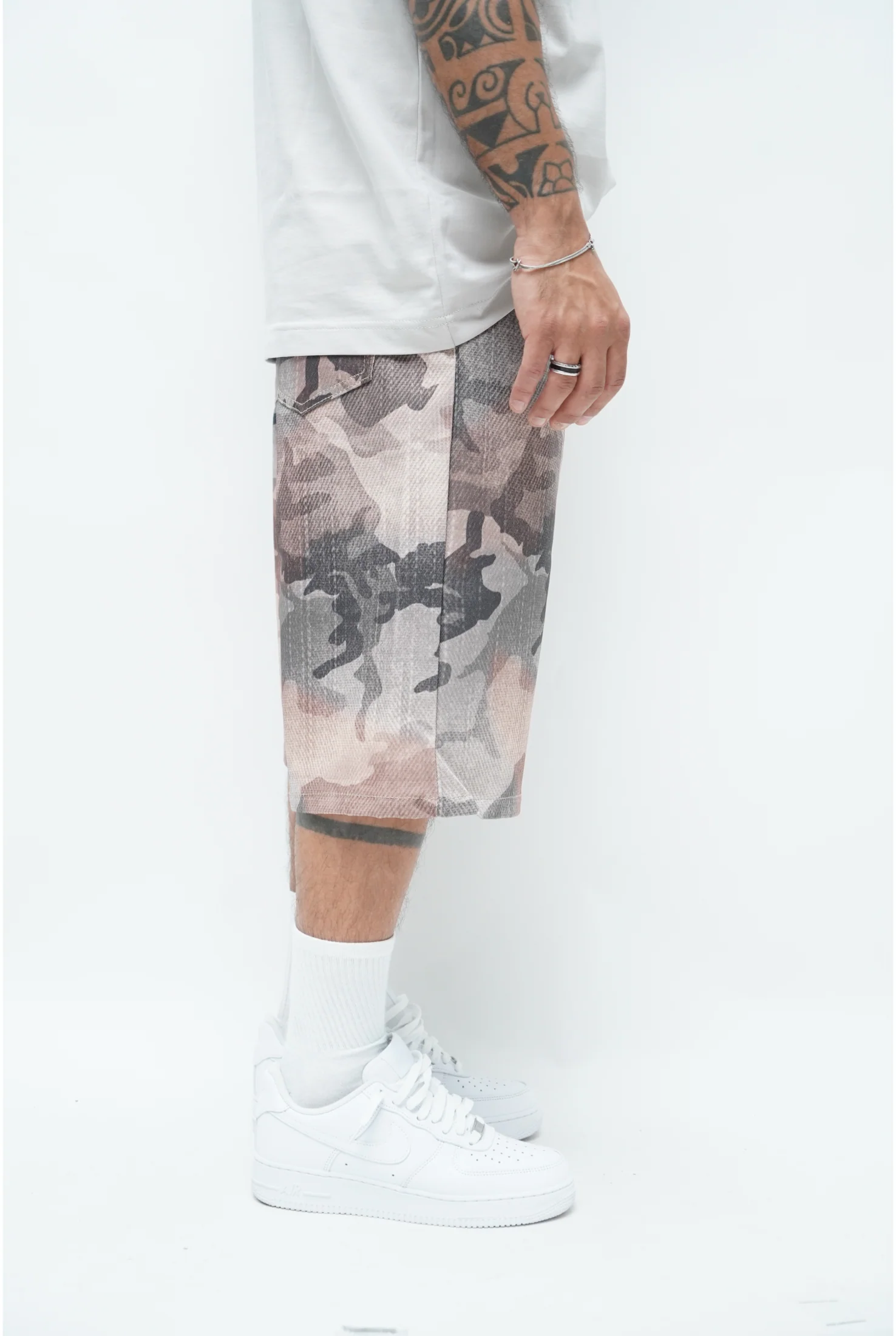 Jeans short PRESENT DAY All Print - Image 3