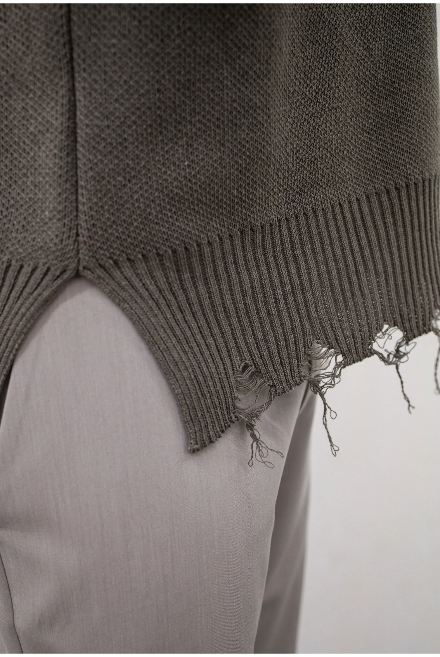 Maglia in filo TOKYO boxy abrasioni - Image 20