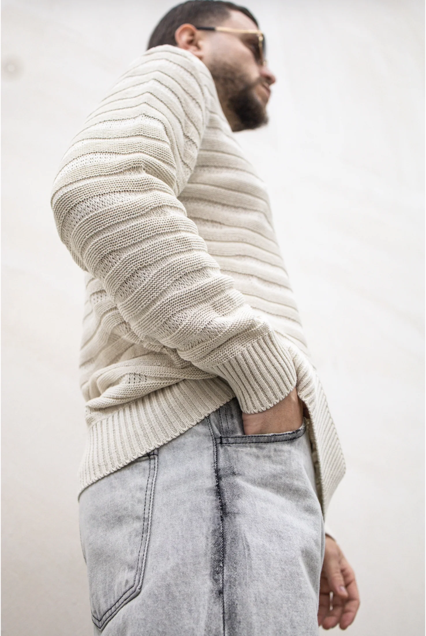 Maglia in filo TOKYO onde - Image 3