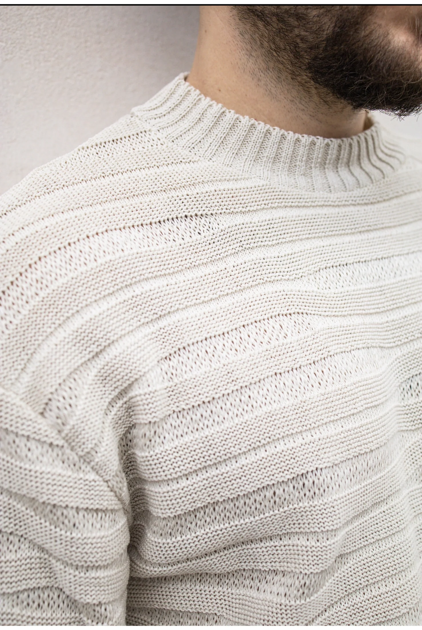 Maglia in filo TOKYO onde - Image 9