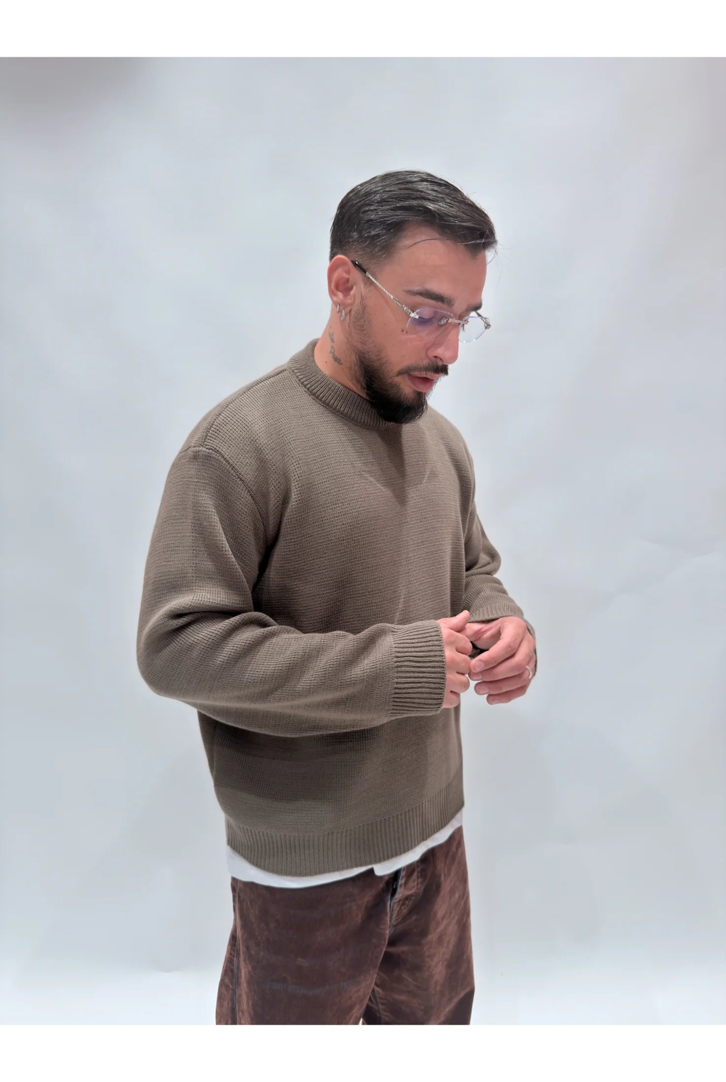 Maglione girocollo basic Ln13 - Image 4