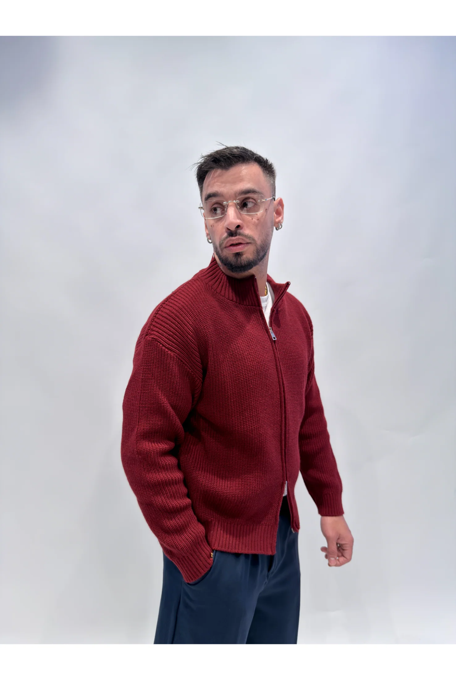 Maglione njb ZIP NJW504 - Image 4