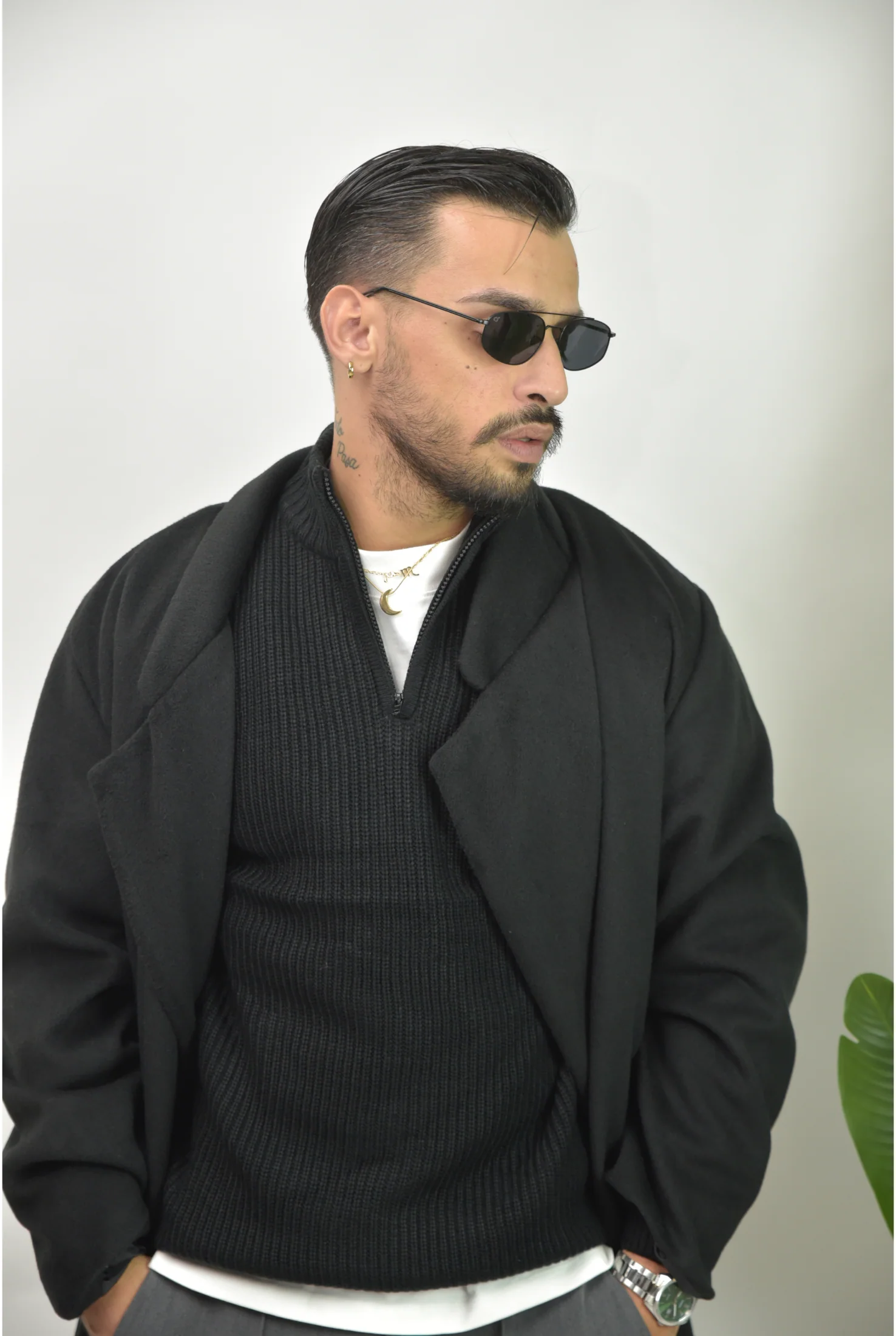 Maglione zip art 8386 - Image 8