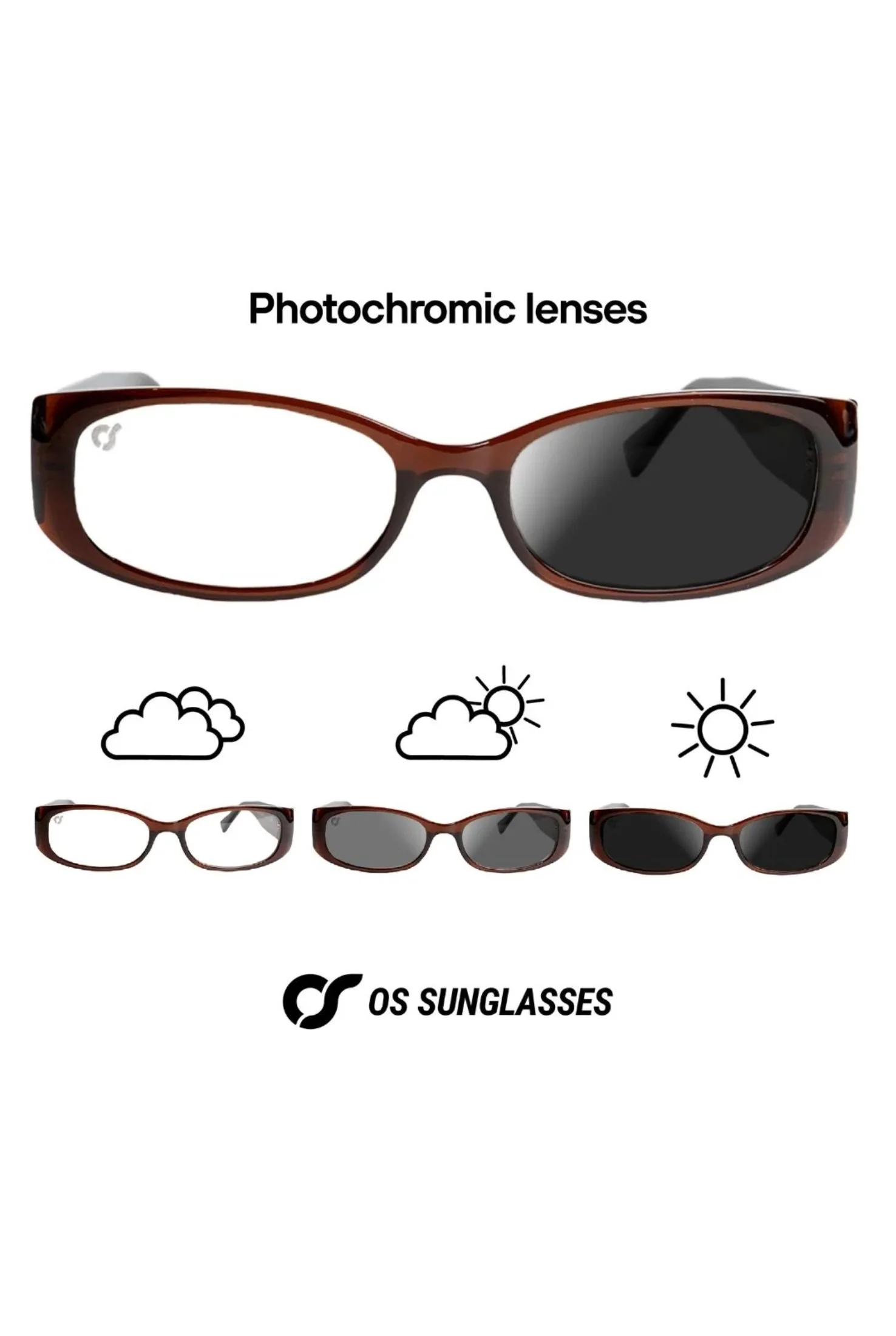 Occhiali OS Sunglasses VICTORIA photochromic Brown - Image 3