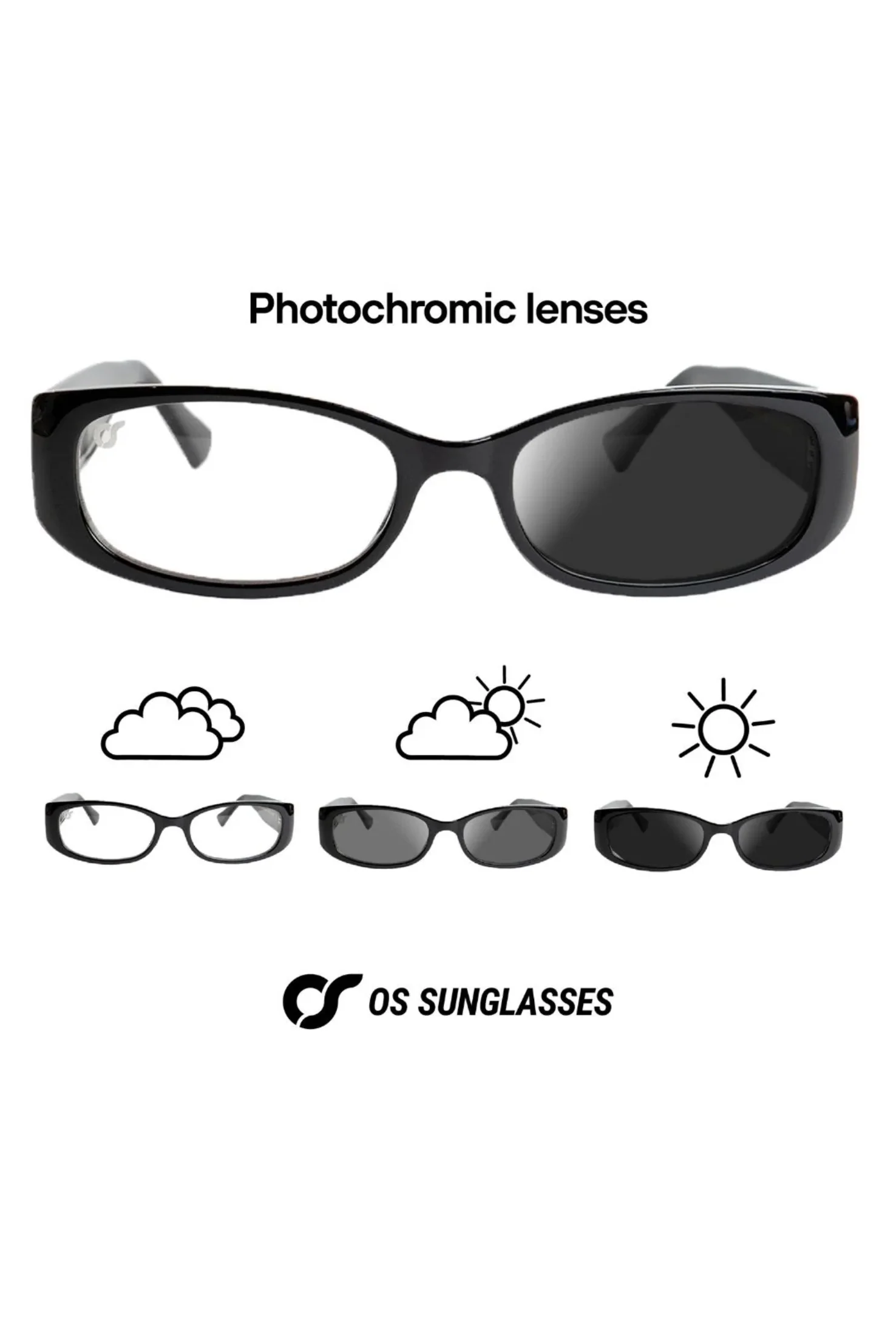 Occhiali OS Sunglasses VICTORIA photochromic Nero - Image 4