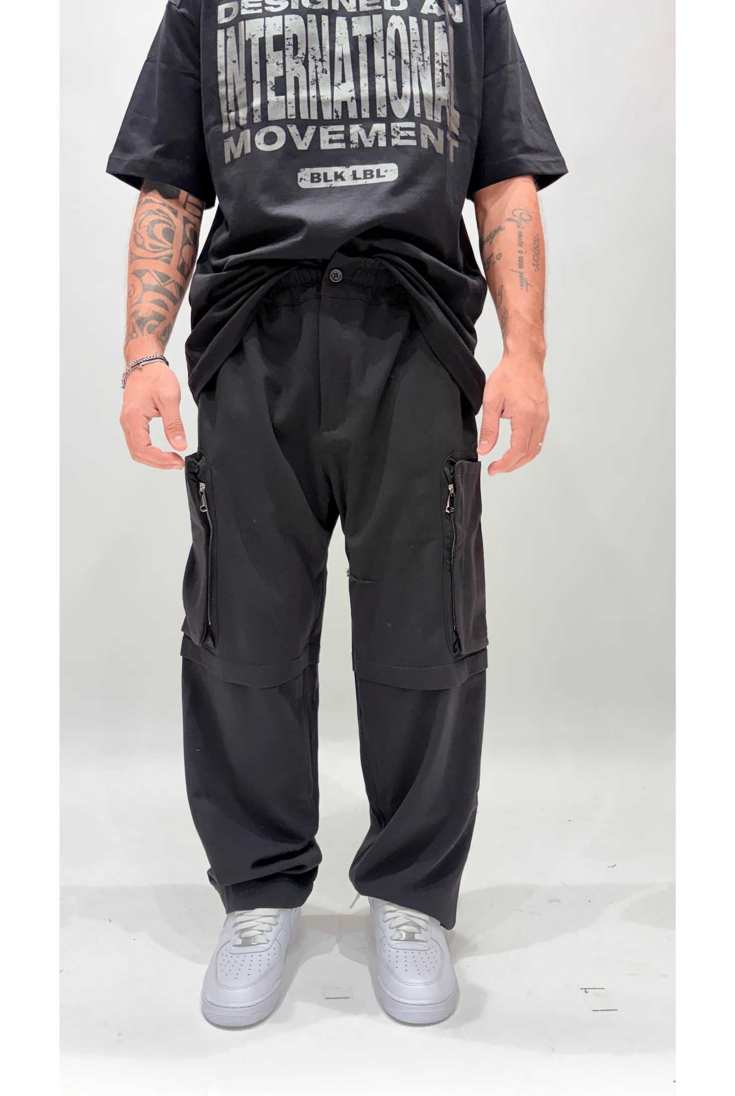 Pantalone BLK LABEL cargo zip 05 - Image 2
