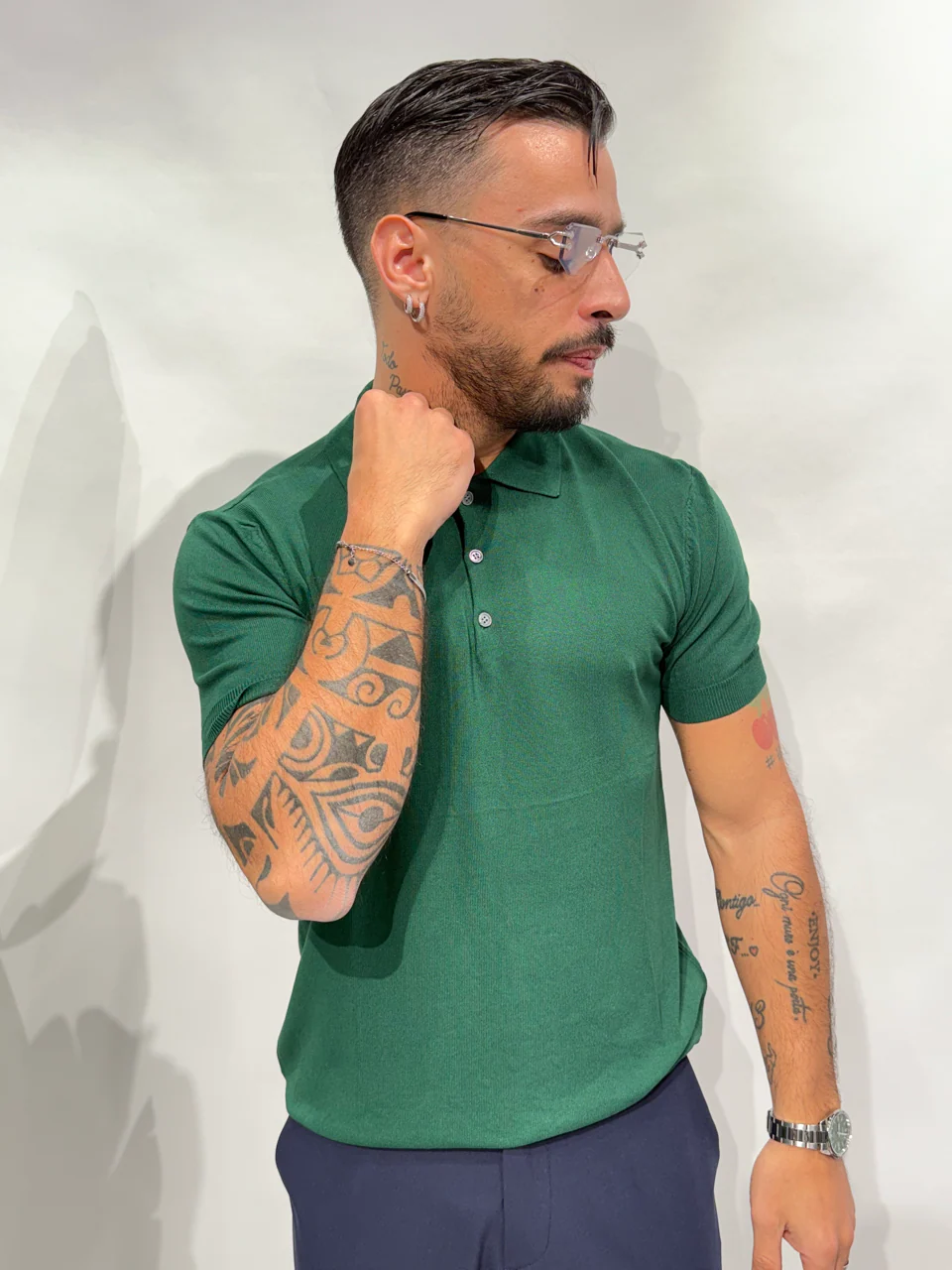 Polo in filo 336 ( vari colori ) - Image 12