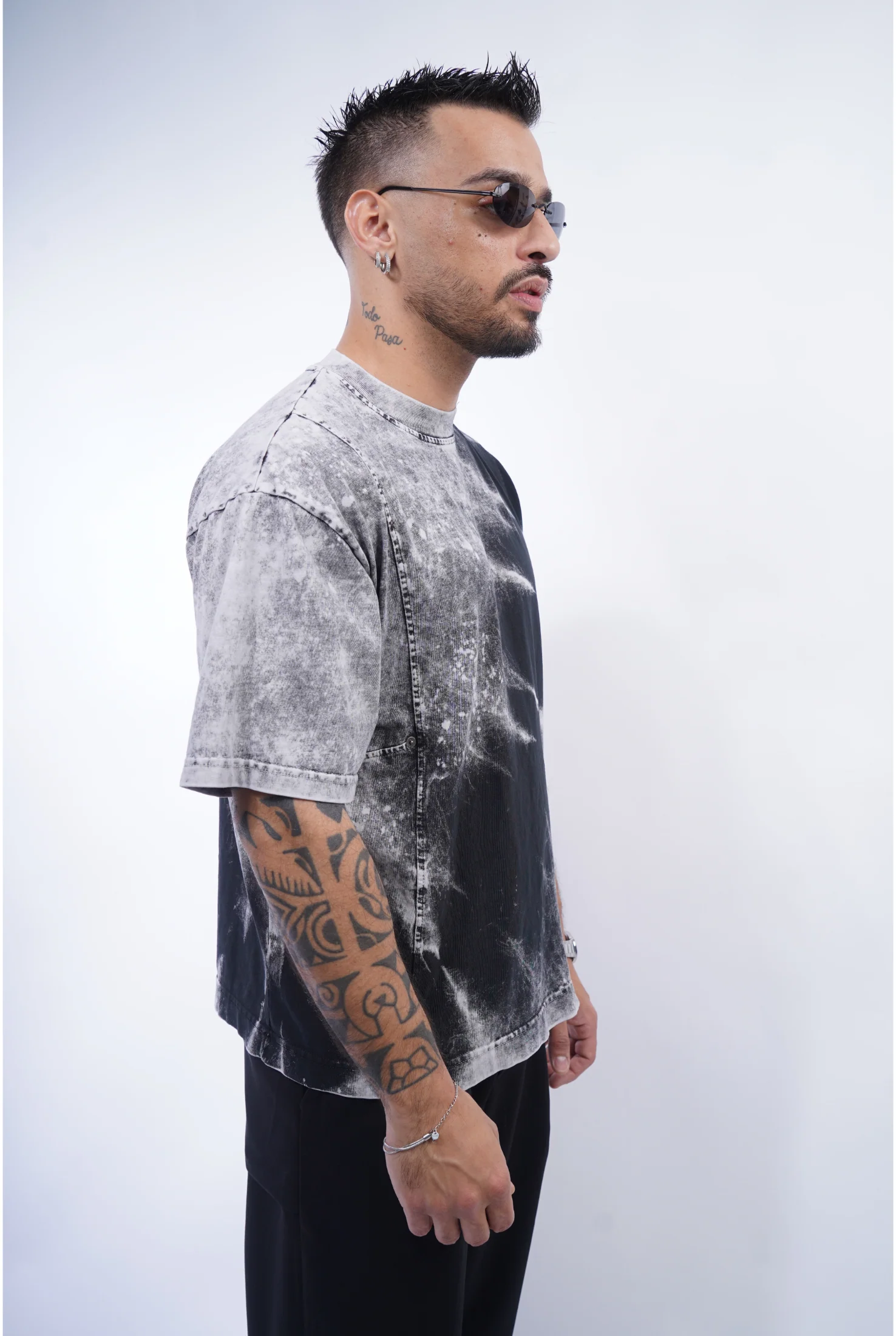 T-shirt CIANOTIC Infinity washed 2 - Image 2