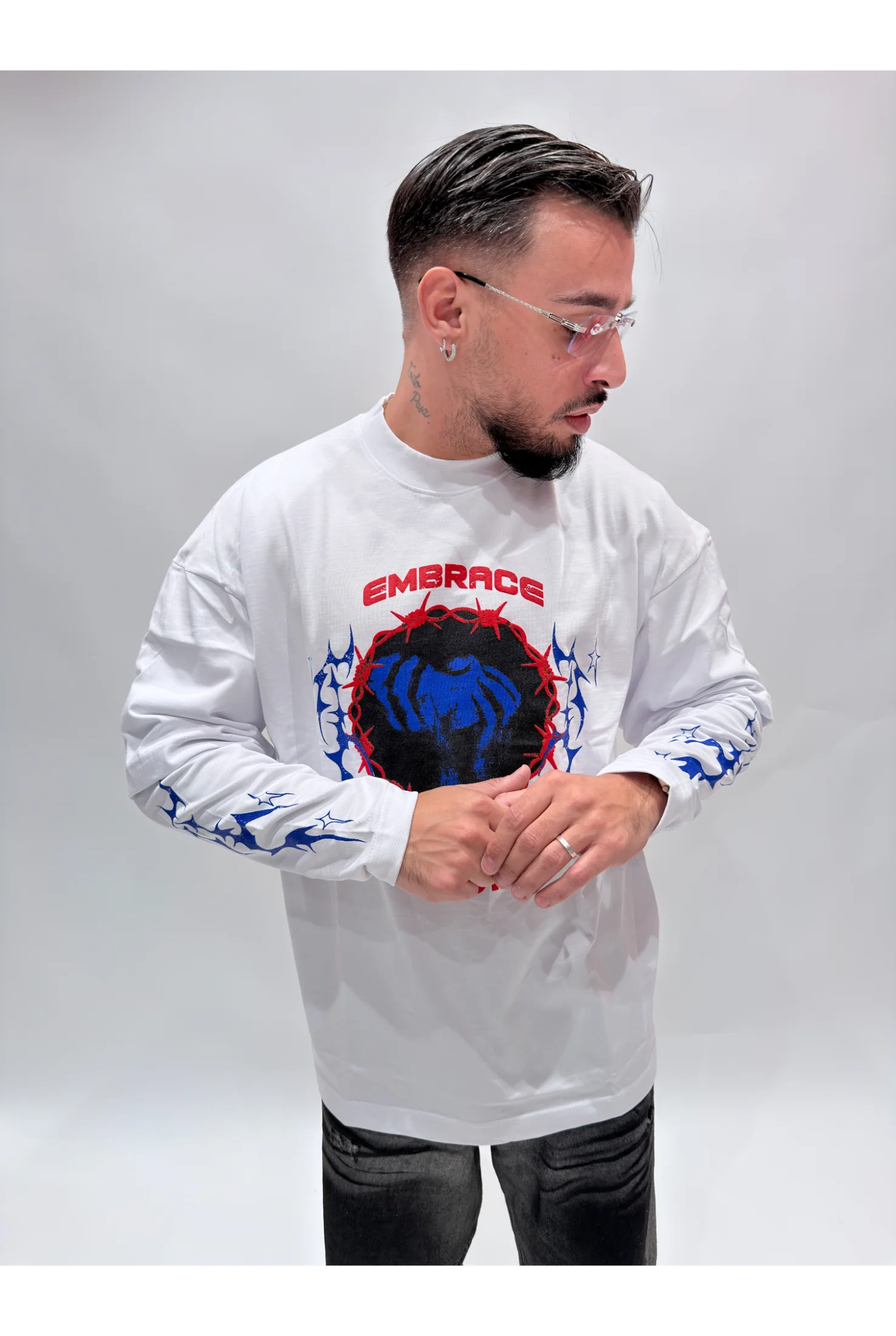 T-shirt CIANOTIC long sleeve embrace - Image 7