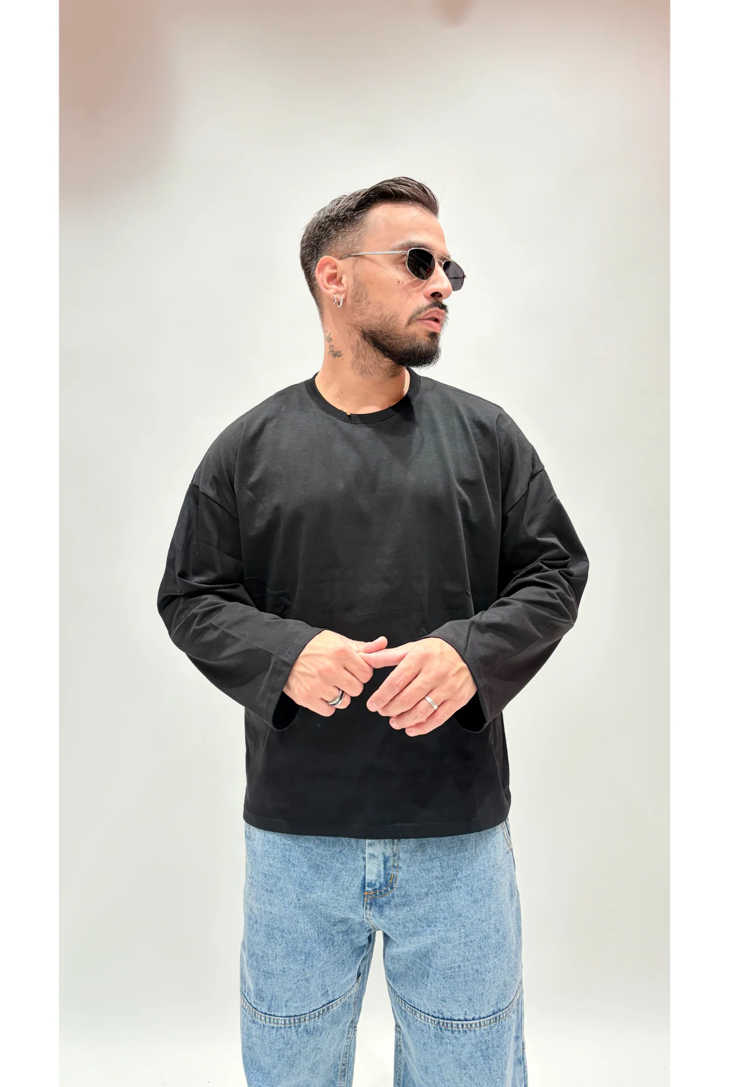 T-shirt NJB long sleeve over - Image 2