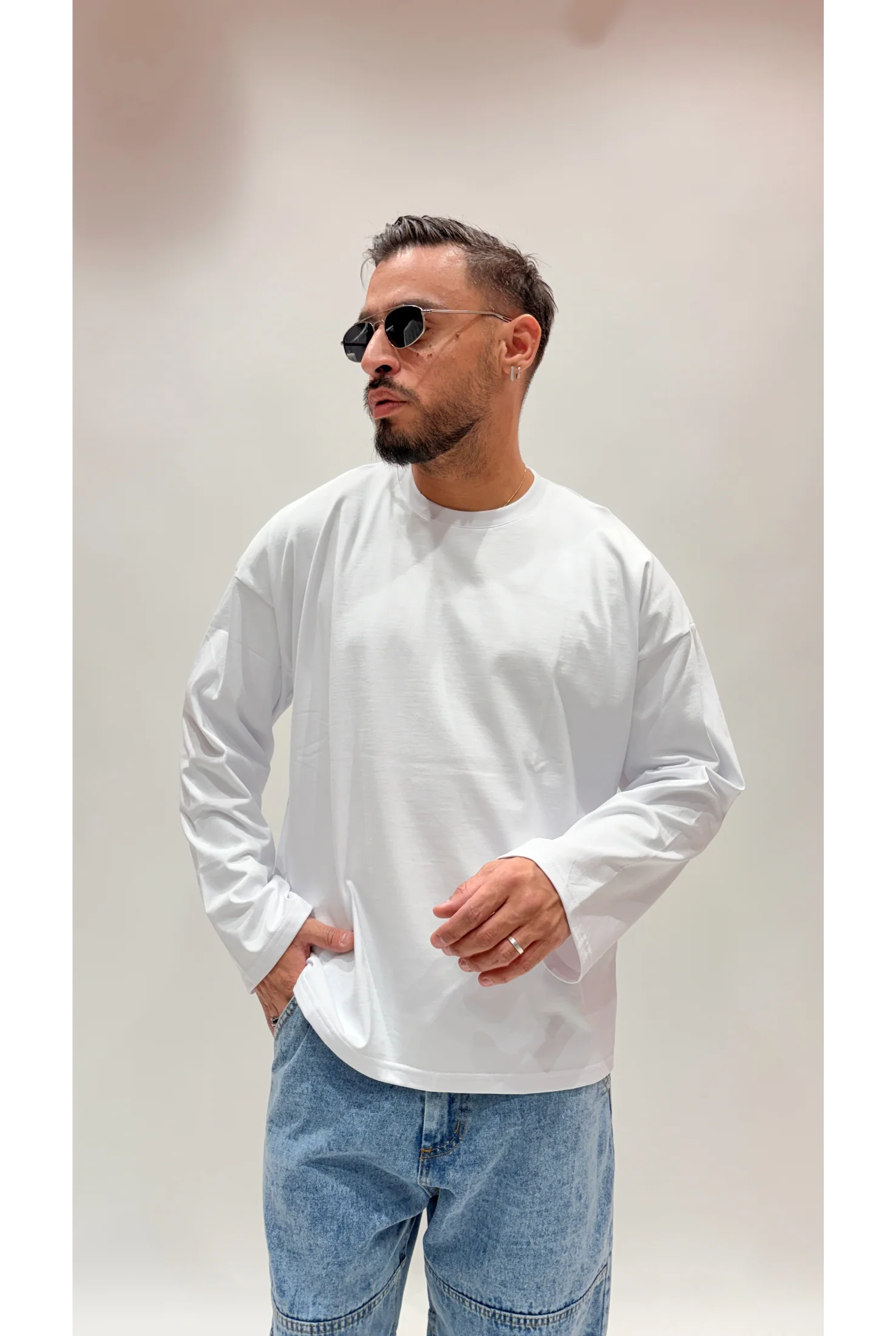 T-shirt NJB long sleeve over - Image 6