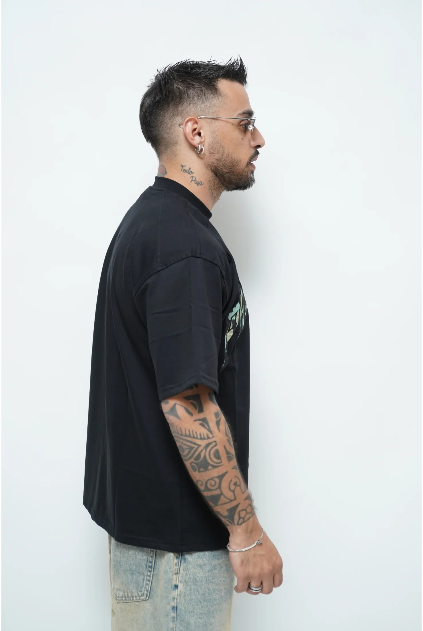 T-shirt PRESENT DAY ricamo mimetico ( 2 colori ) - Image 3